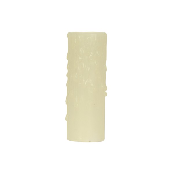 3" IVORY BEES WAX CANDLE COVER - 80-1972