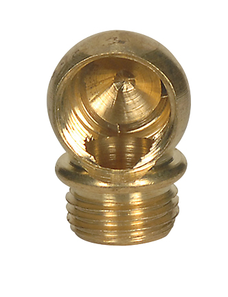 UNF BRASS 90 DEG. NOZZLE - 80-2214