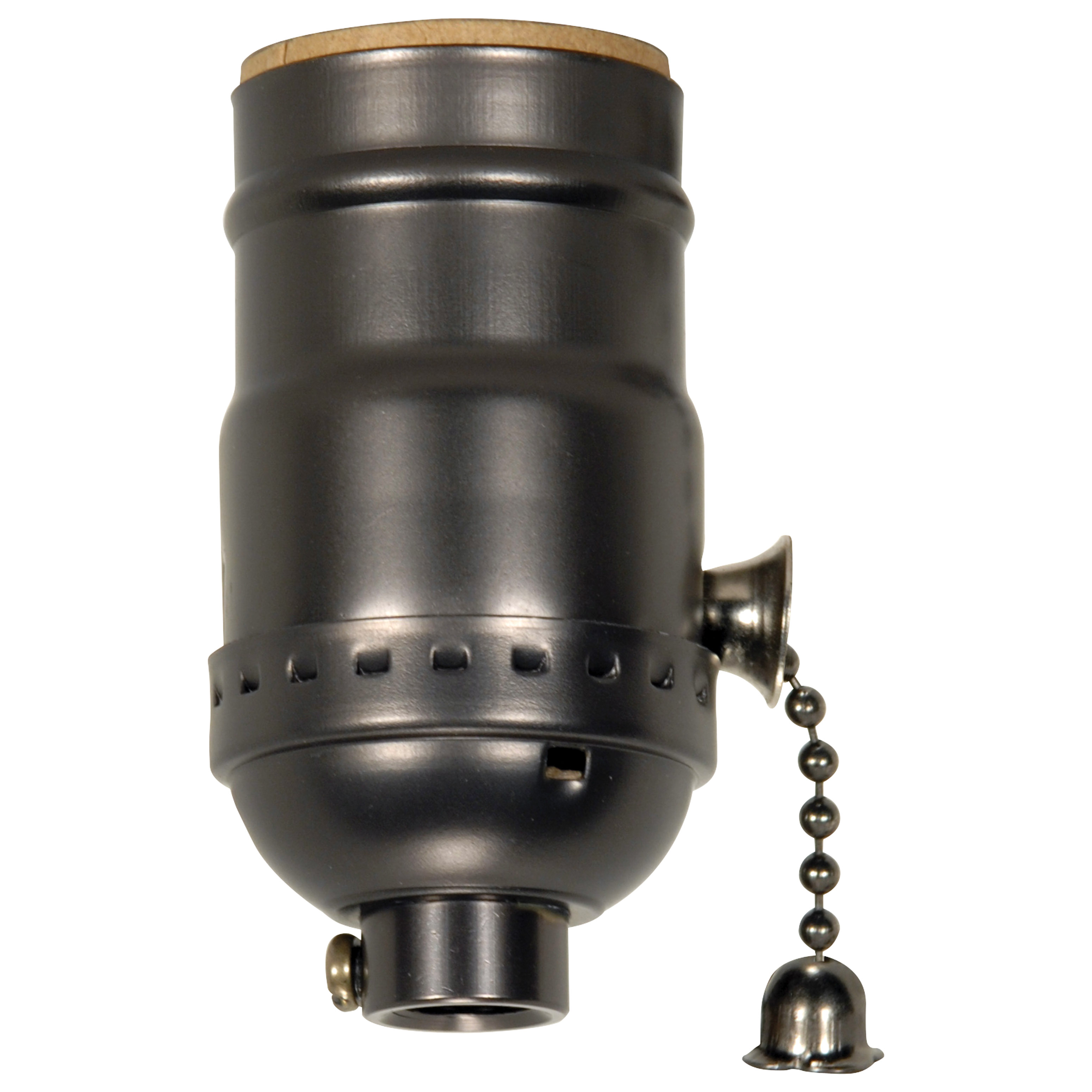 DARK ANT BRASS PULL CHAIN SKT - 80-2315