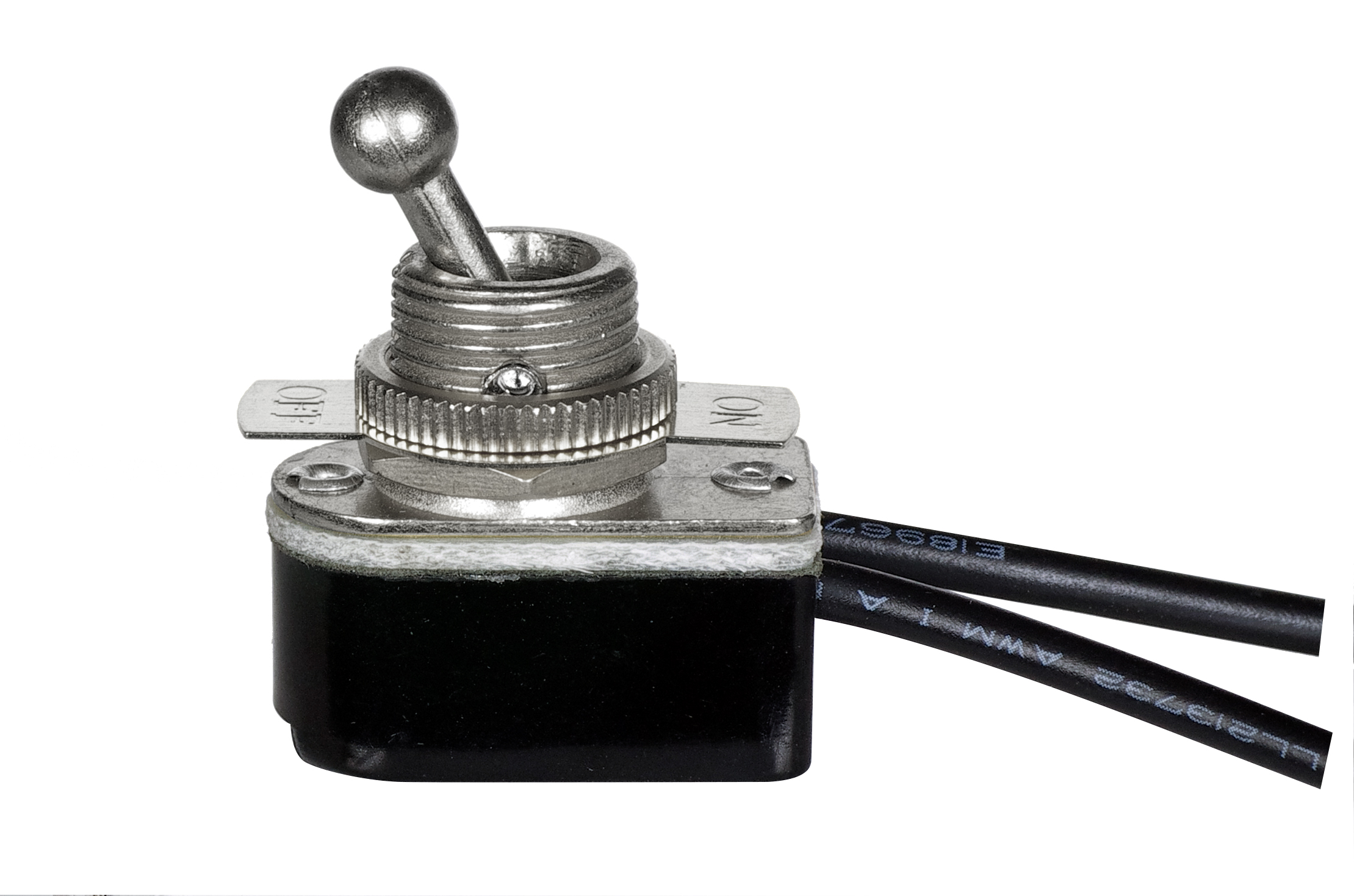 NICKEL ON/OFF TOGGLE SWITCH - 80-2317