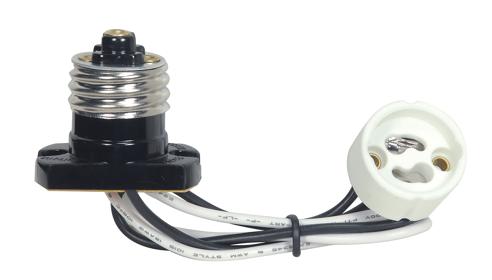 E26 FLANGED ADAPTER TO GU10 - 80-2368