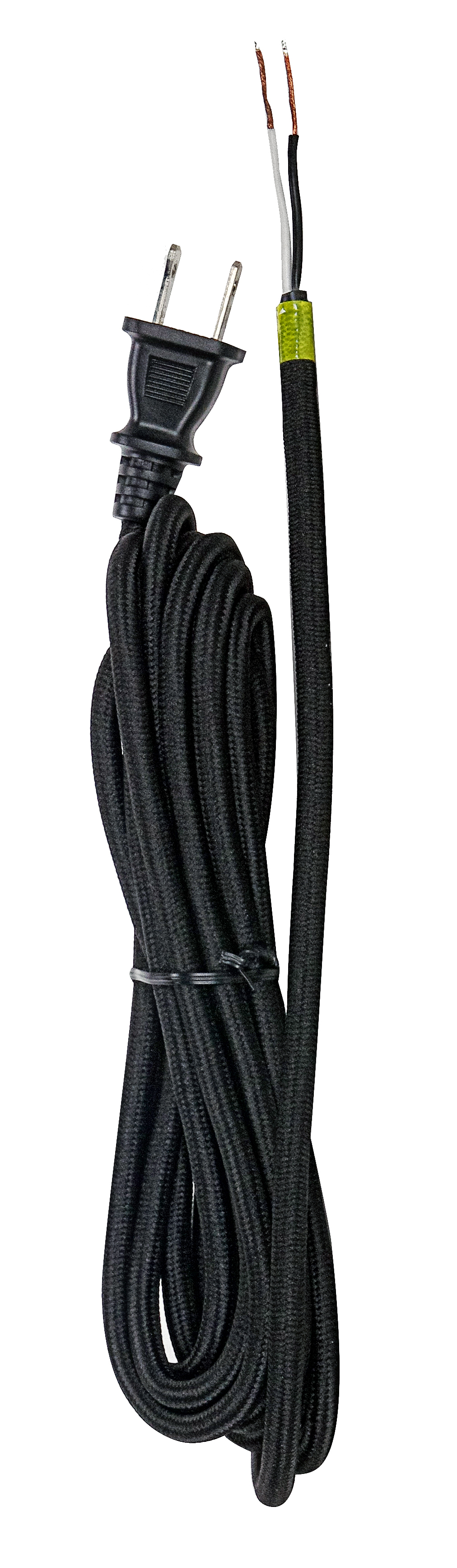 12 FT 18/2 SVT BLACK RAYON - 80-2466