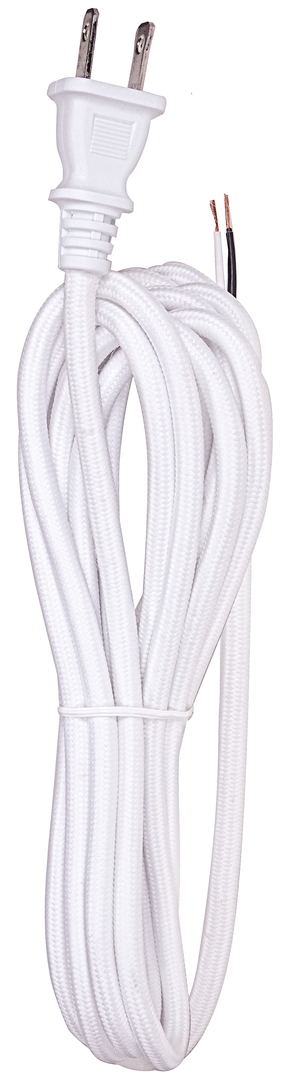 12 FT 18/2 SVT WHITE RAYON - 80-2467