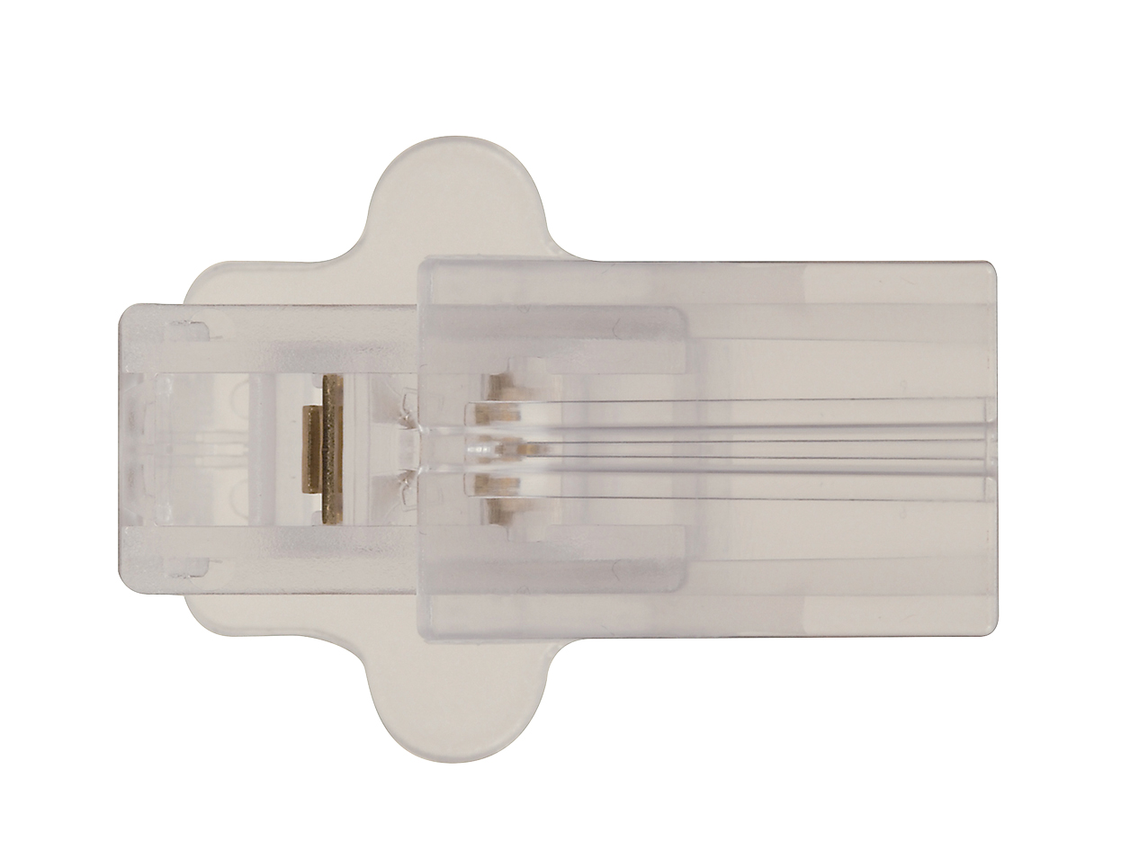 CLEAR SILVER FEMALE SPT-2 PLUG - 80-2524