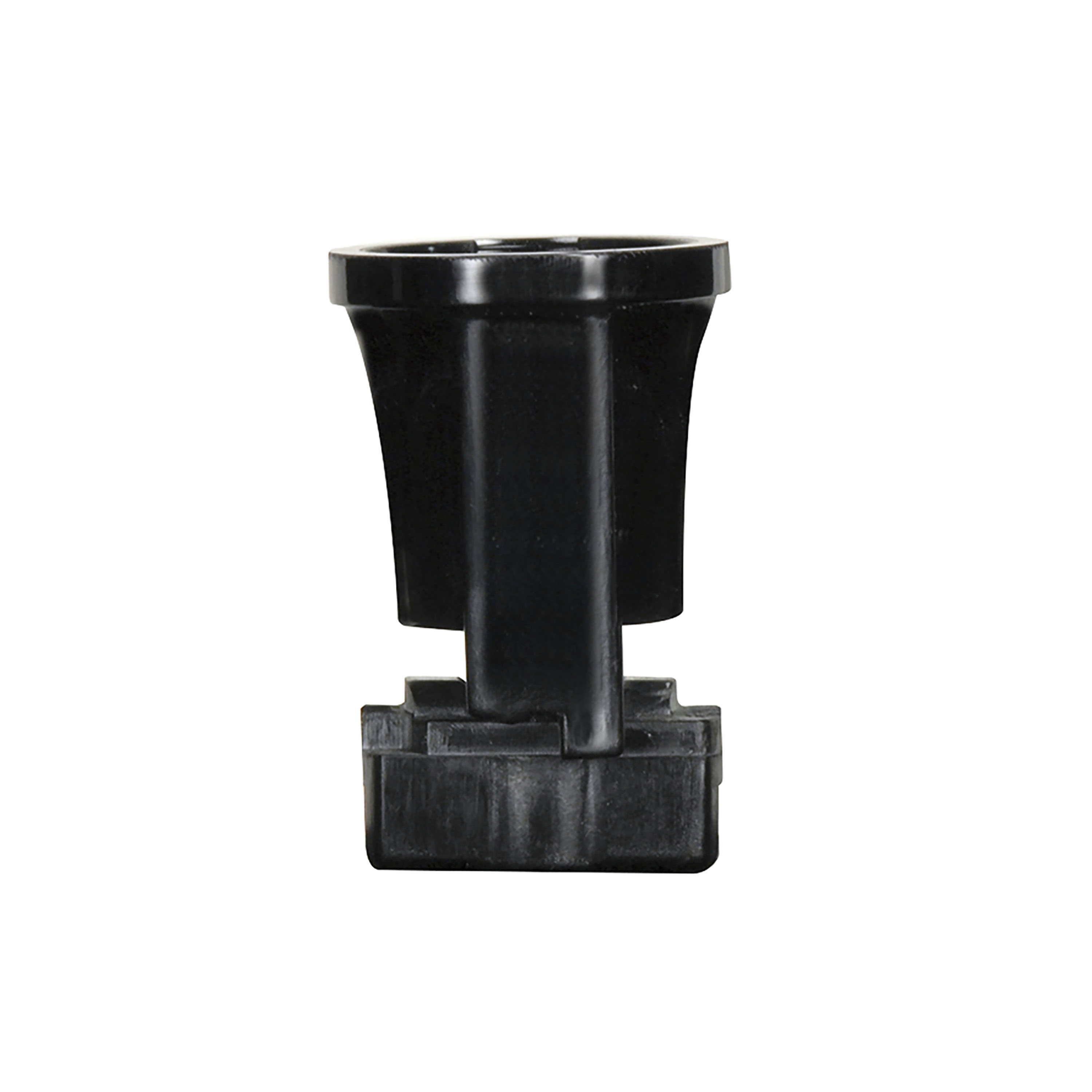 E12 BLACK PHENOLIC LAMPHOLDER - 80-2529