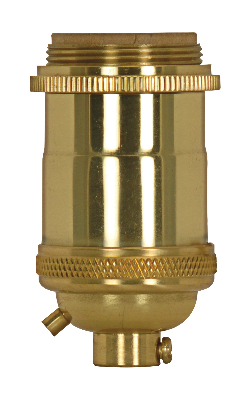 PB CAST BRASS KEYLESS SKT WITH - 80-2565