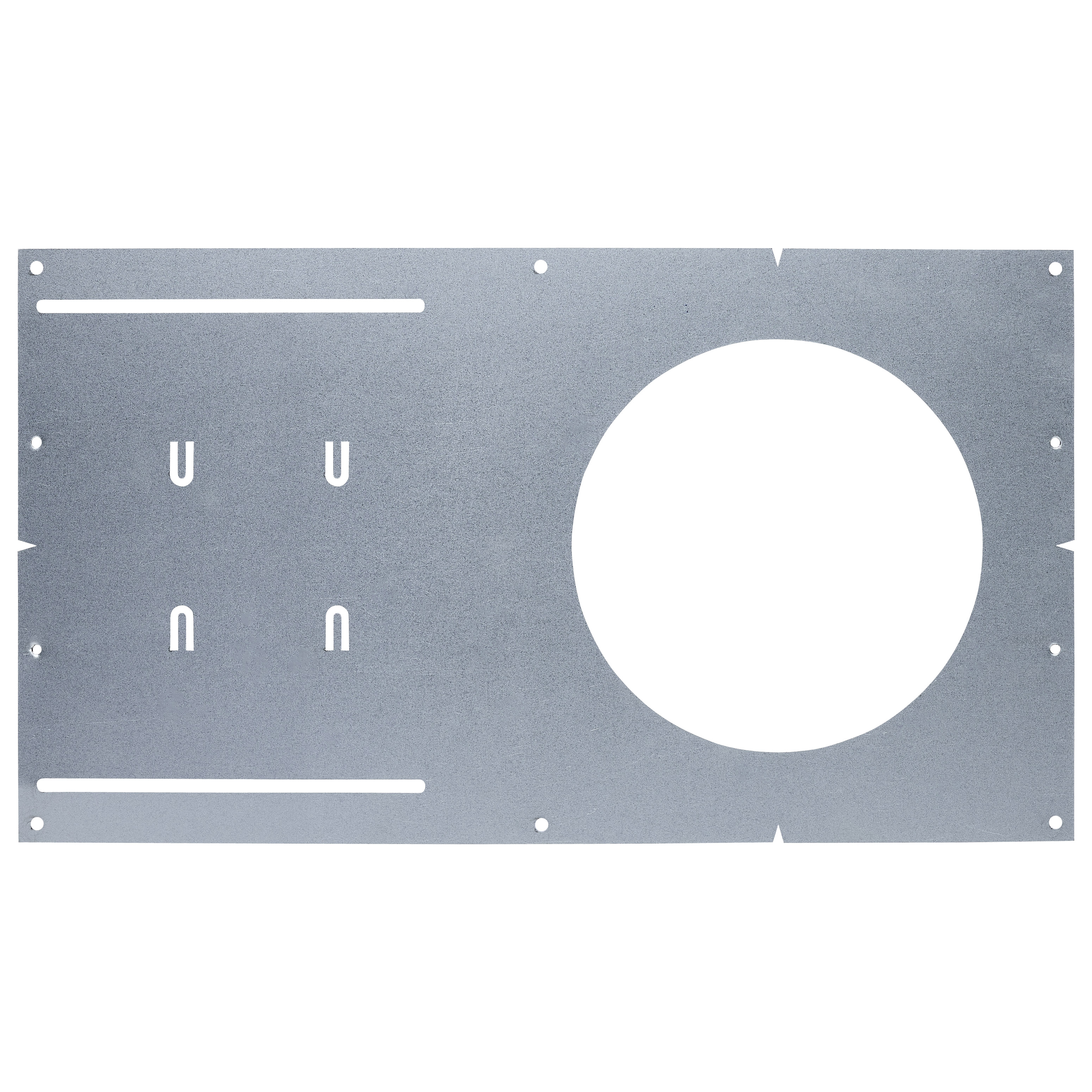 DL NC PLATE 6" RD FLAT ASYM - 80-866