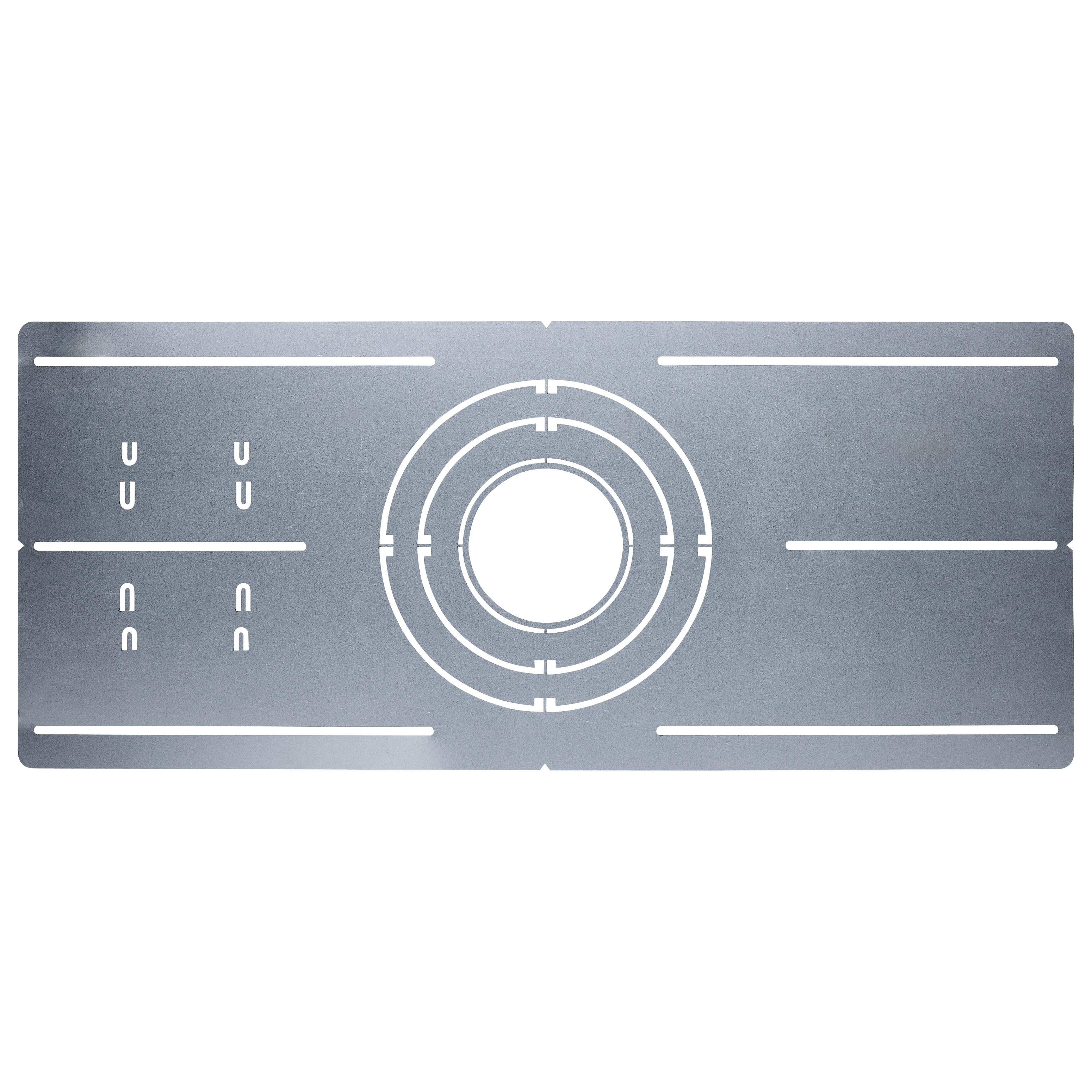 DL NC PLATE 3.5/4/6/8 RD FLAT - 80-867