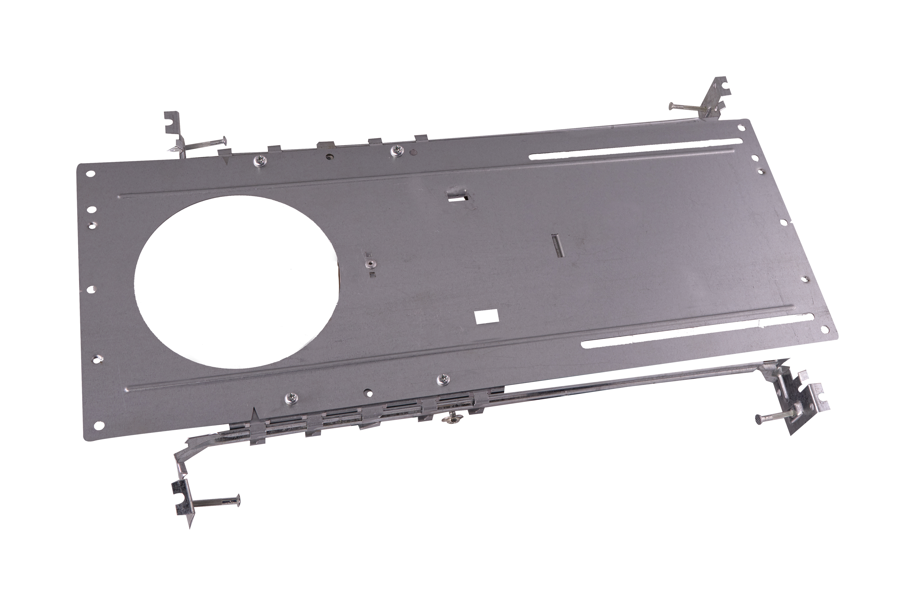 DL NC PLATE 4" RD HANG BARS - 80-943