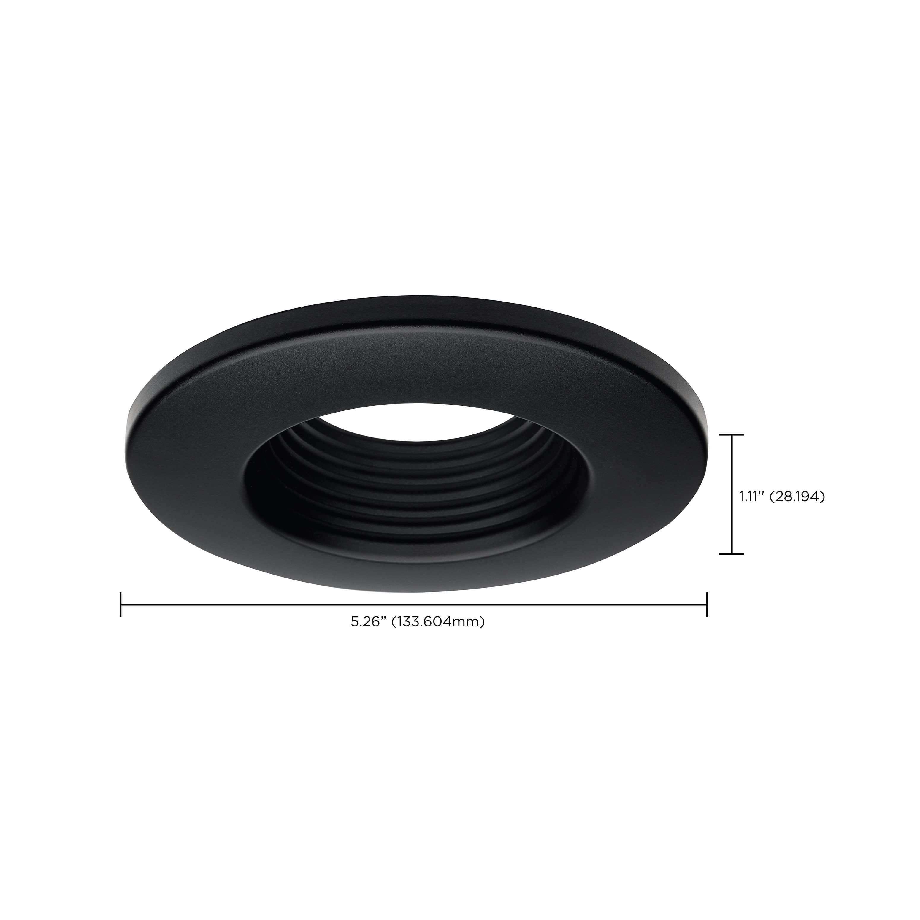 DEEP BAFFLE 4 INCH BLACK TRIM - 80-974
