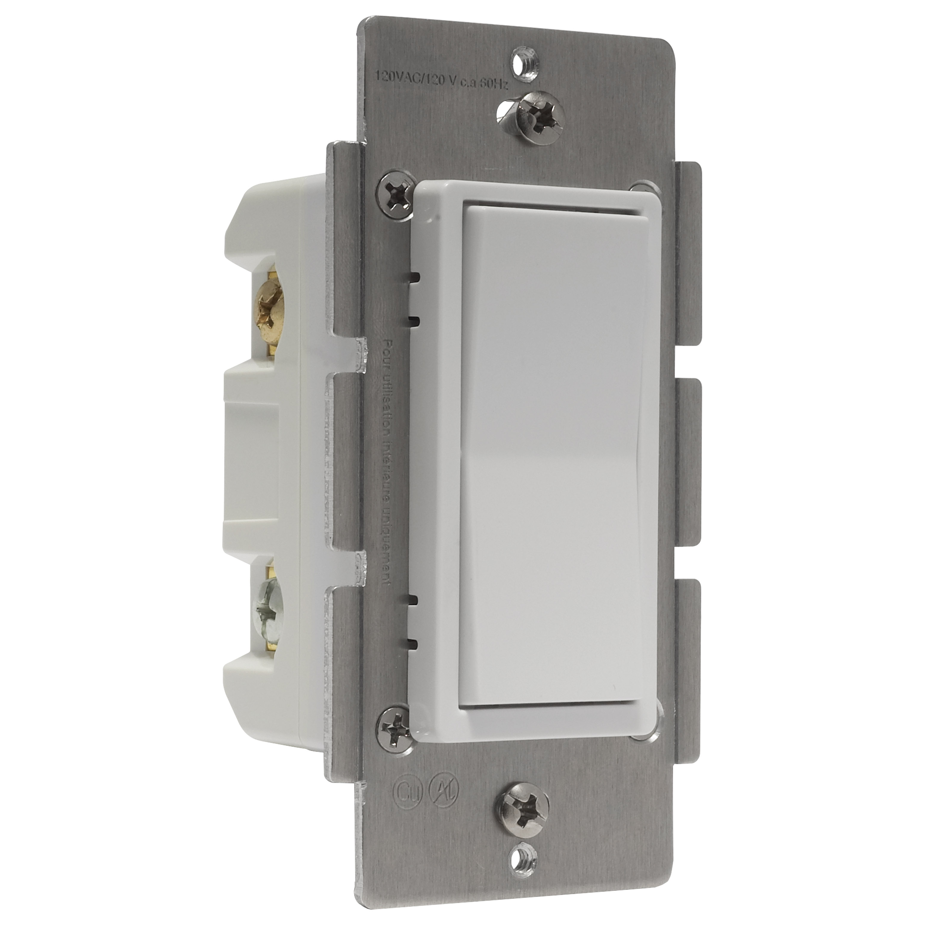 ZWAVE IN WALL 3WAY AUX SWITCH - 86-104
