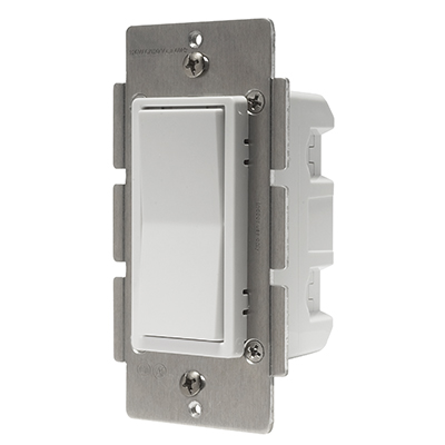 ZWAVE IN WALL 3WAY AUX SWITCH - 86-104