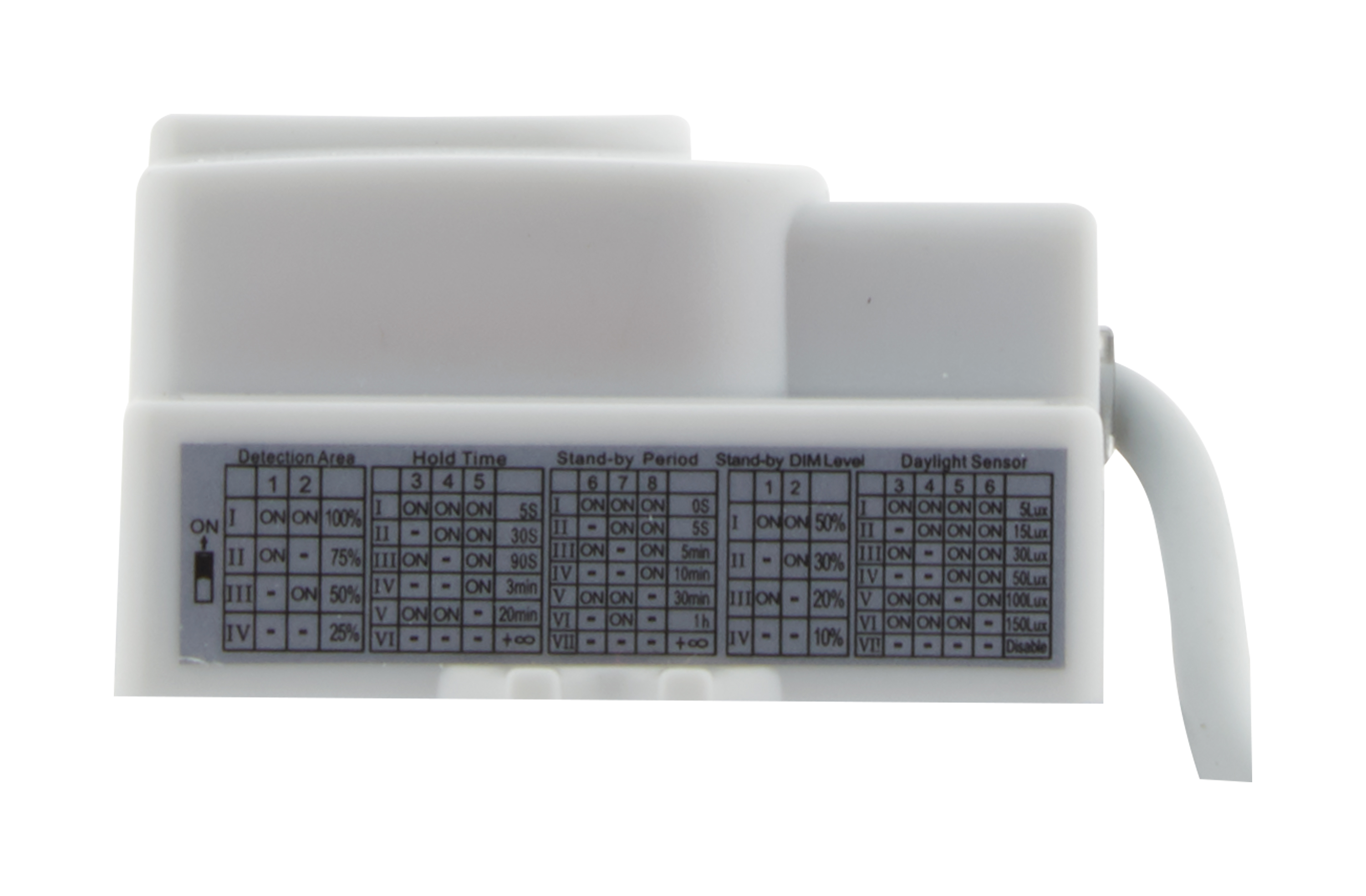 MICROWAVE SENSOR ROUND CANOPY - 86-213