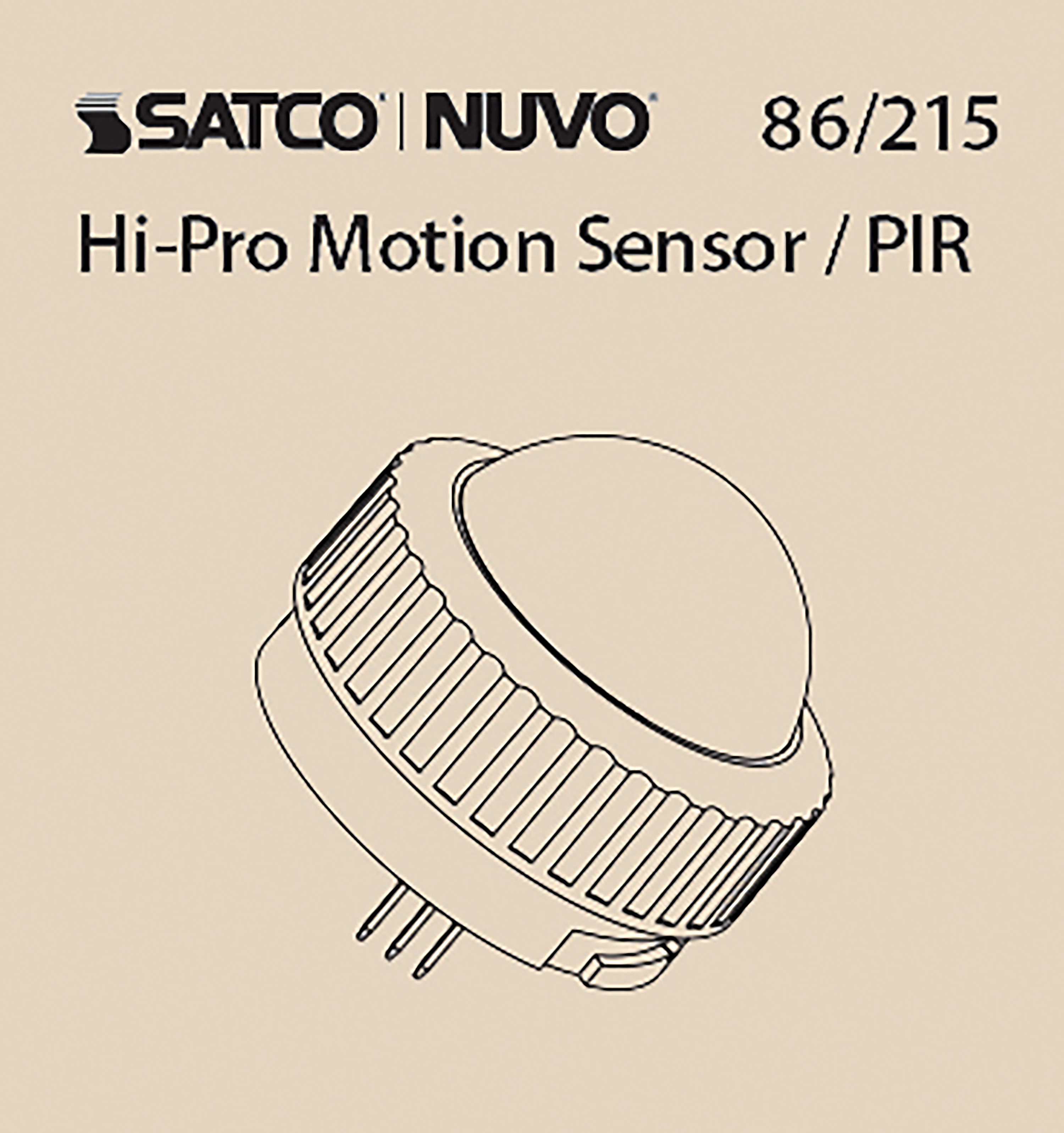 LED PIR SENSOR - 86-215