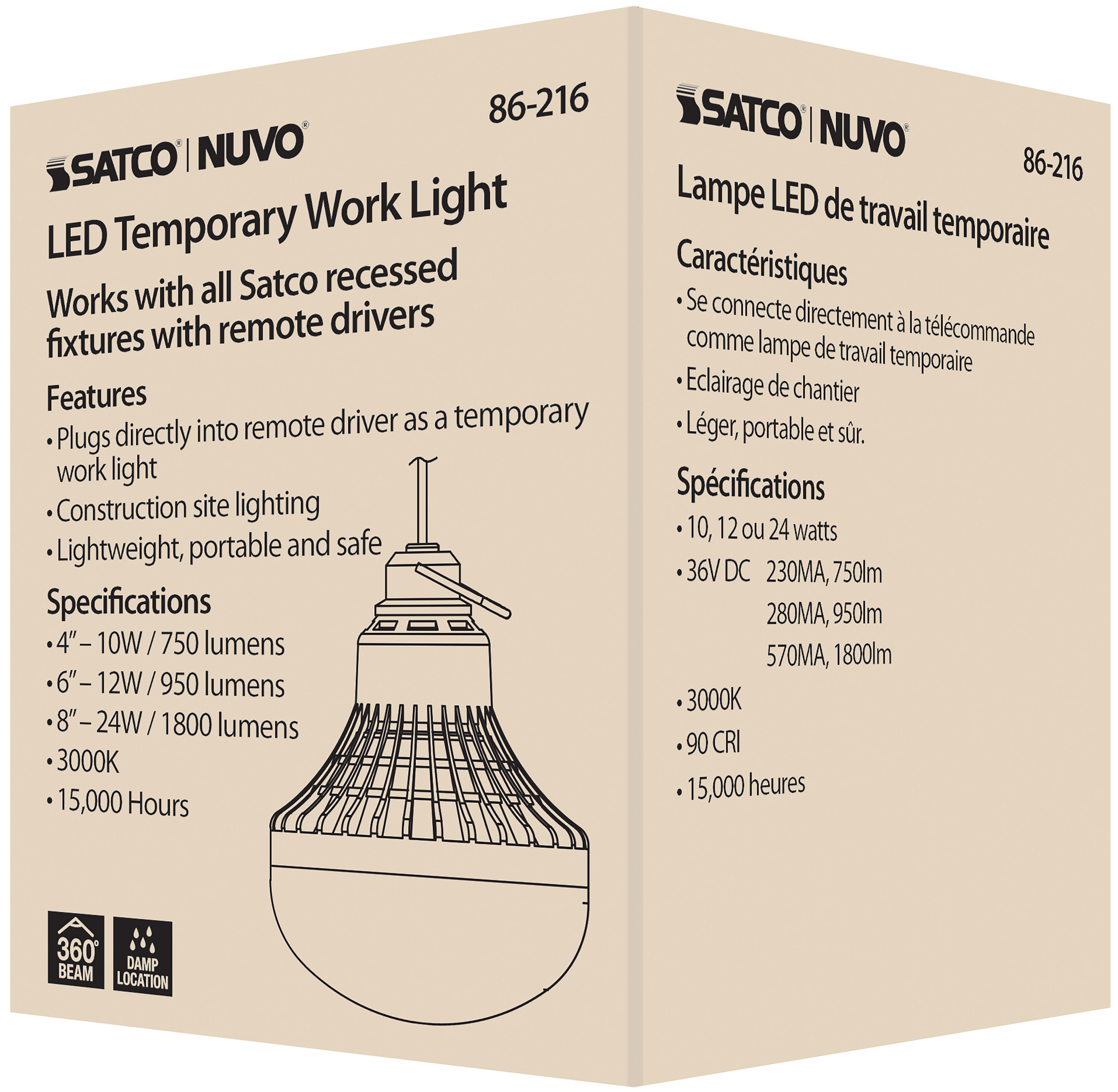 REMOTE DRIVER TEMP LIGHT - 86-216