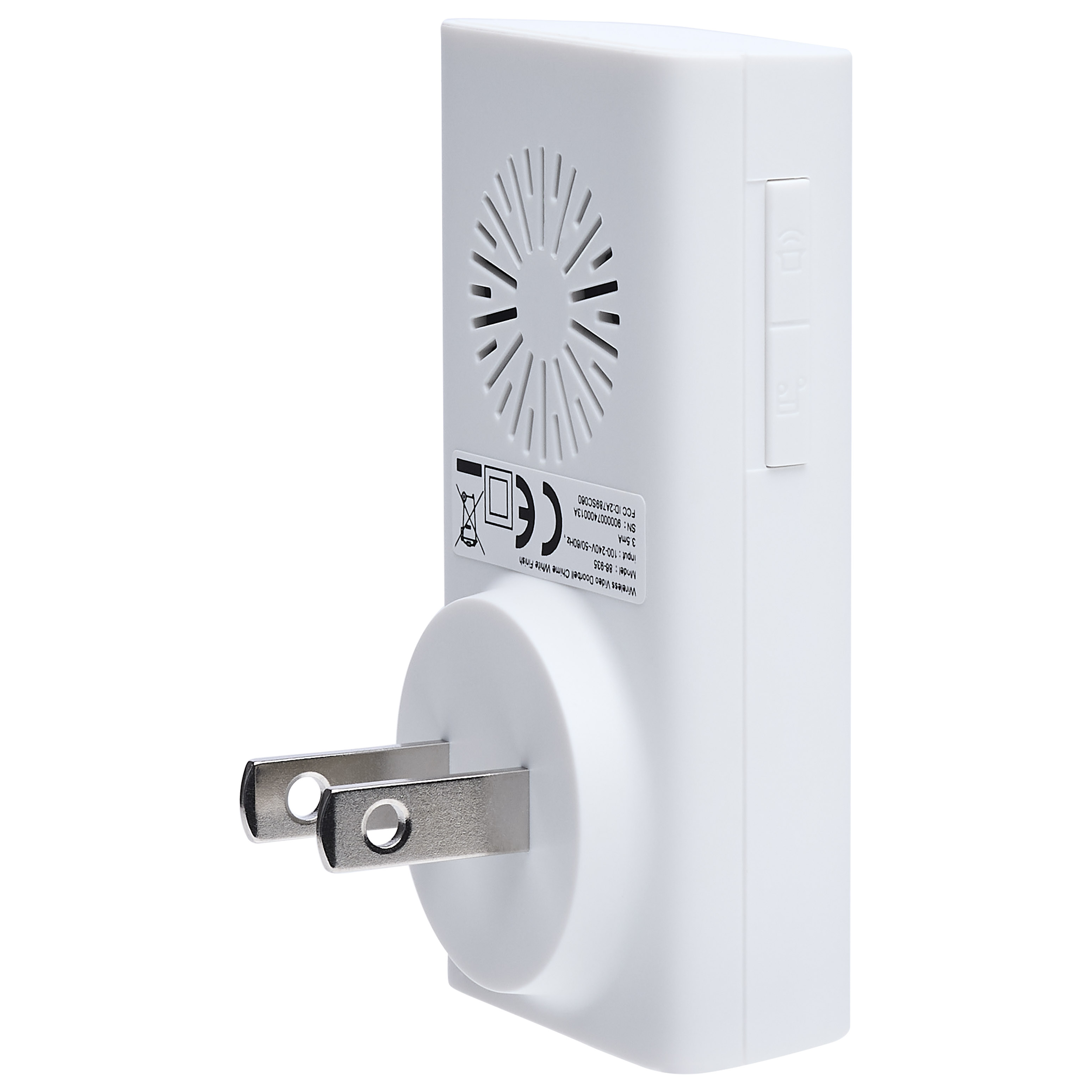 DOORBELL CHIME WHITE FINISH - 86-935