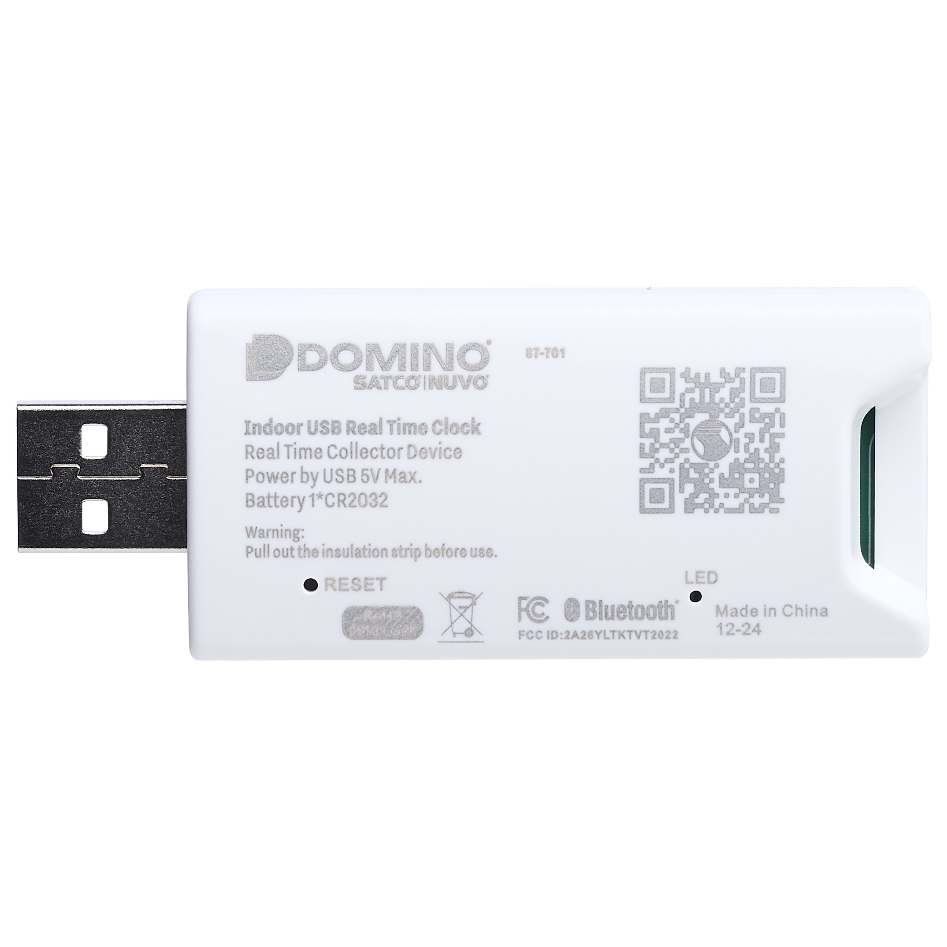 DOMINO INDOOR REAL TIME CLOCK - 87-701