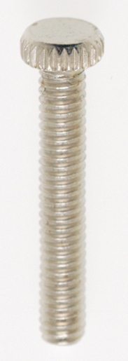 1"KNURLED 8/32 NICKEL PLTD SC - 90-032