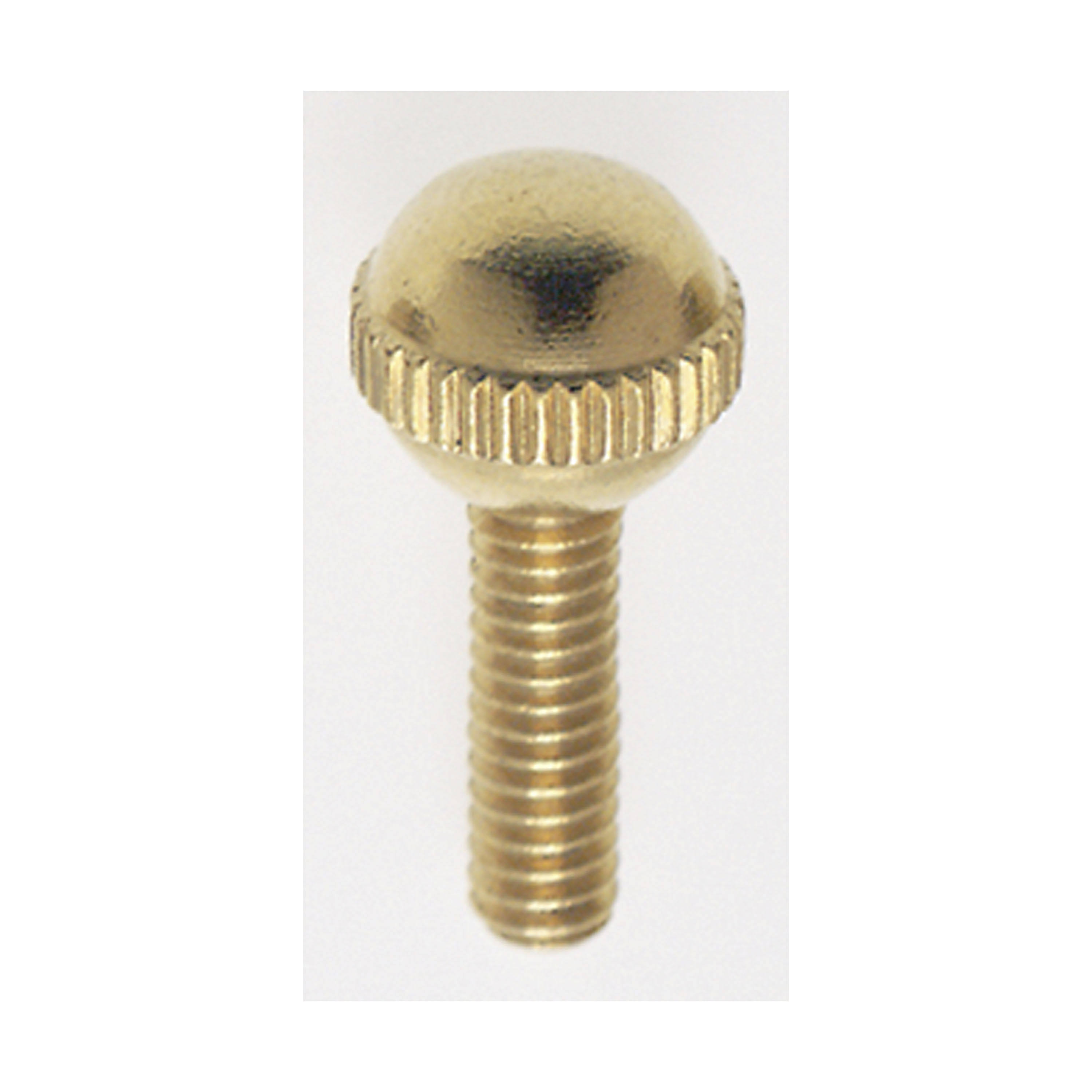 8/32 X 1/2" BR THUMB SCREW - 90-036
