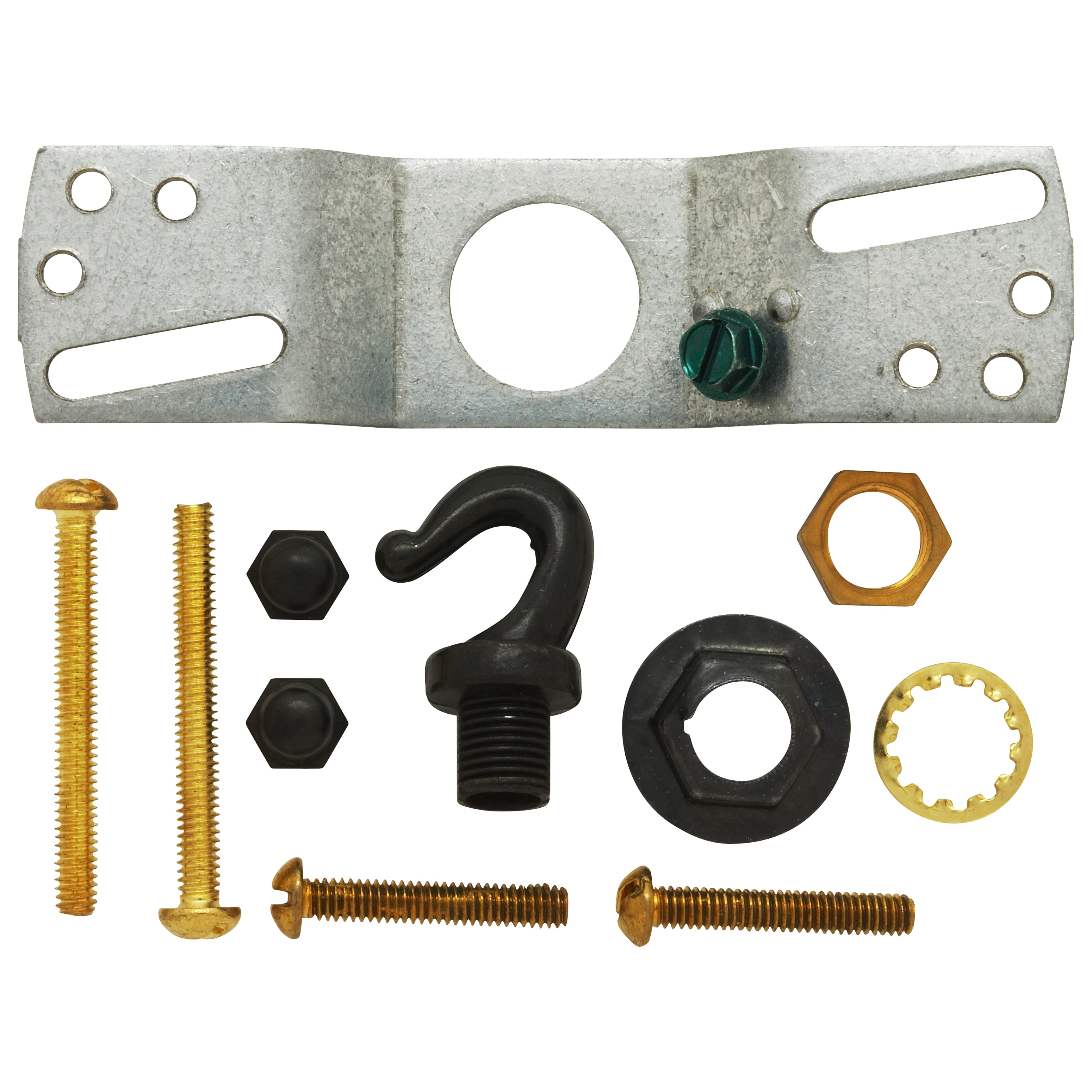 BLK CANOPY W/CONVEN OUTLET - 90-040