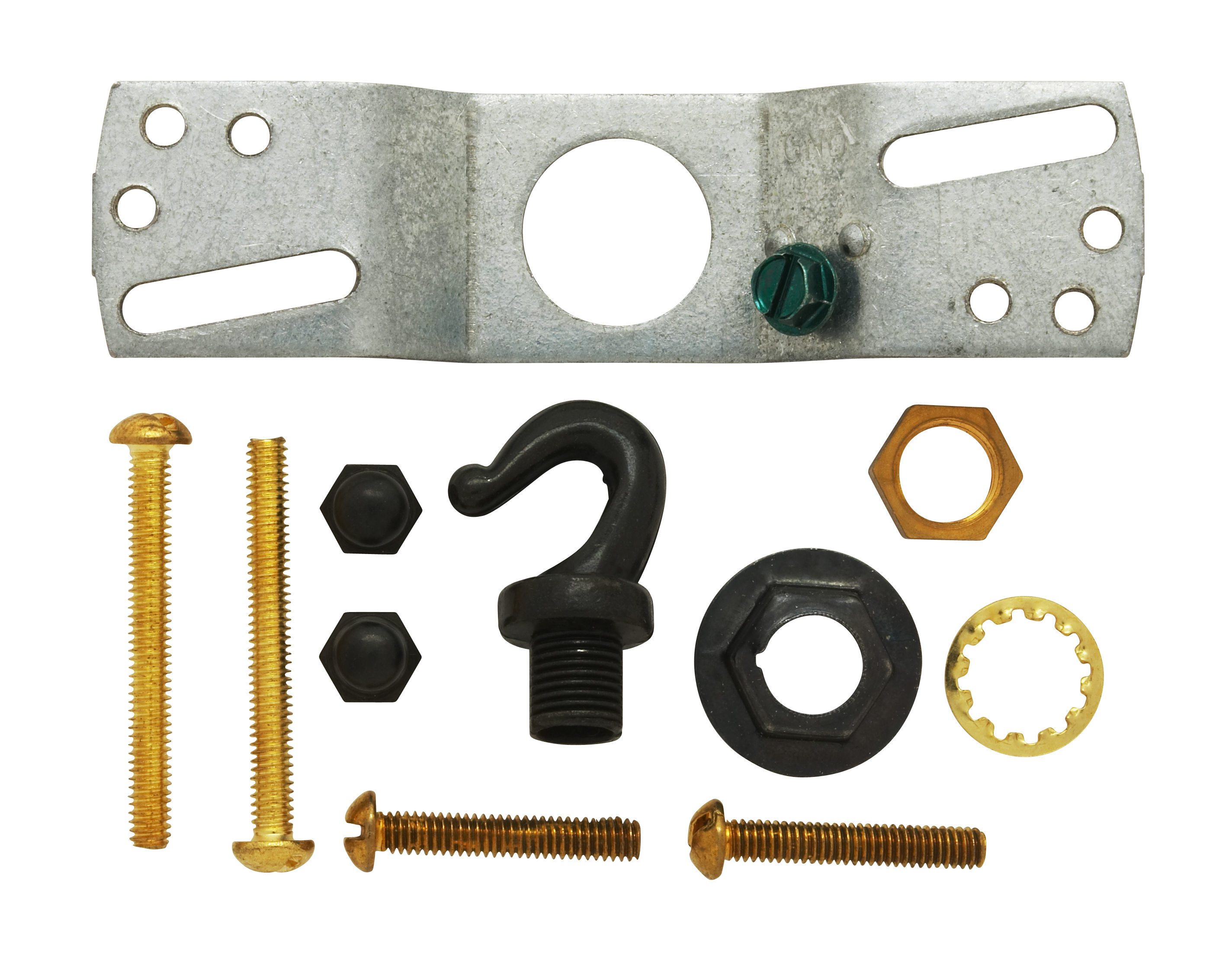 BLK CANOPY W/CONVEN OUTLET - 90-040