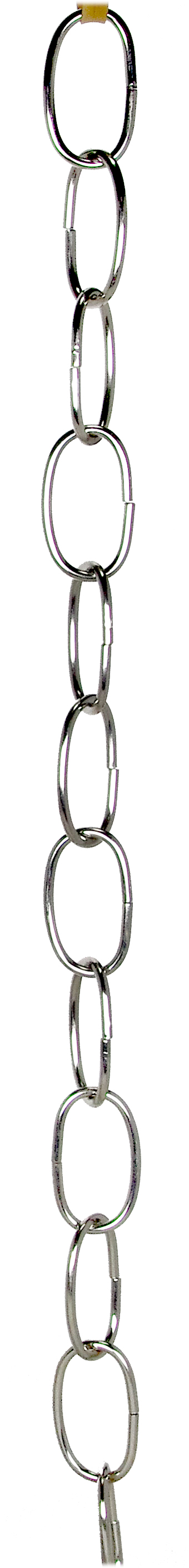 1 YD 11 GA NICKEL FIN CHAIN - 90-077