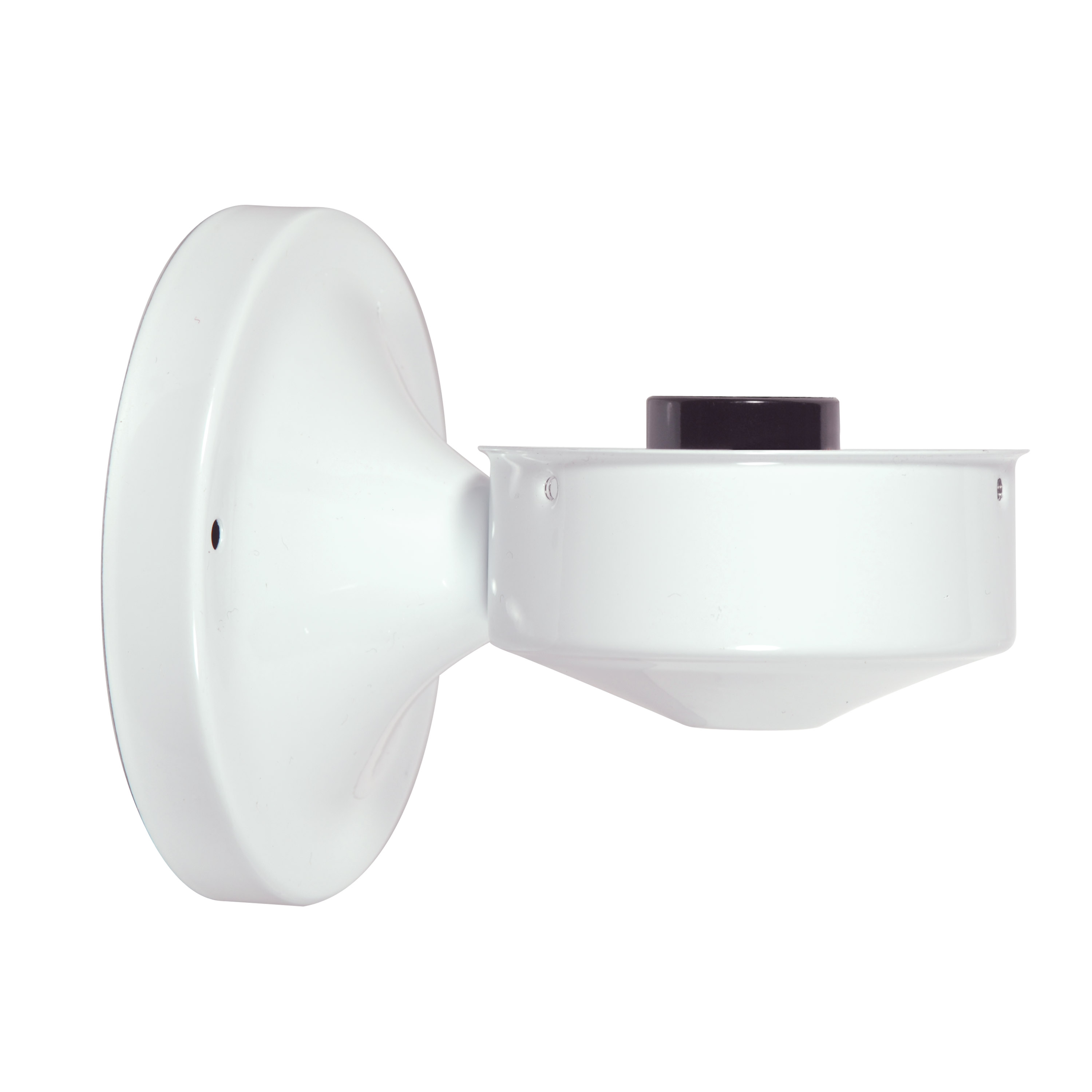 WALL BRACKET WHT. 3 1/4" WIRED - 90-1085