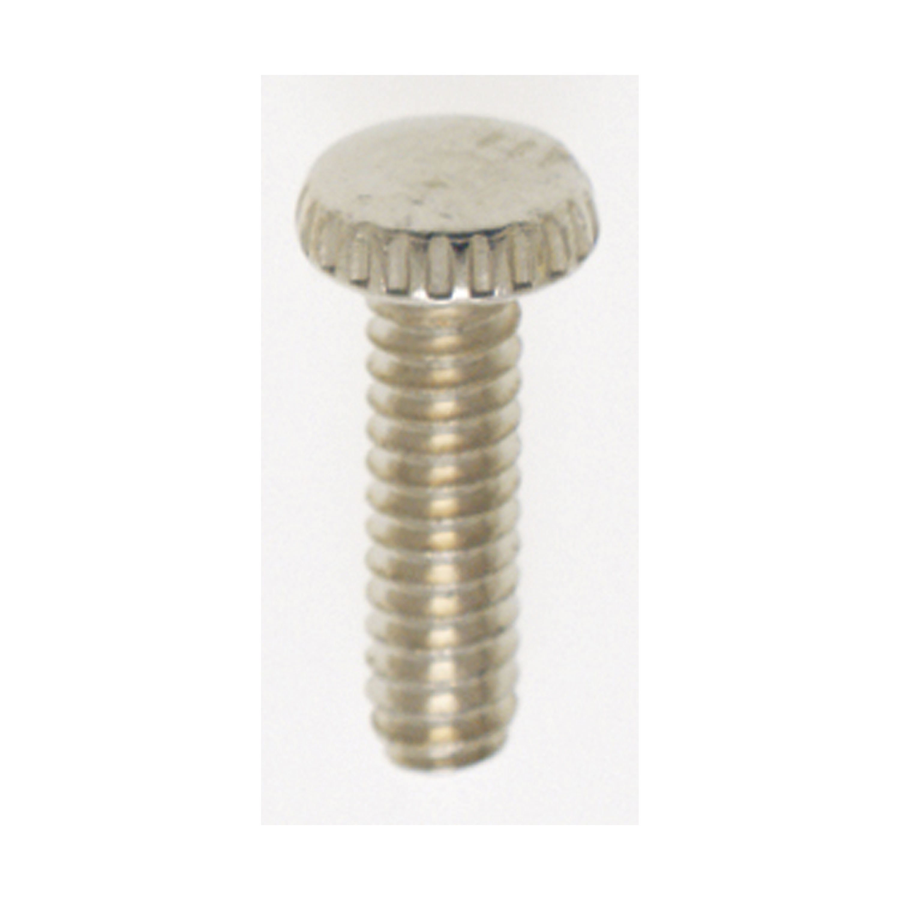 6/32 1/2" KNURLED SCREW NICKL - 90-1156