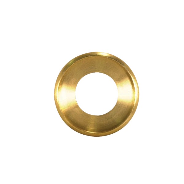 1 1/8" BRASS CHECKRING UNF 1/4 - 90-1613