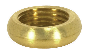 ROUND BEADED LOCKNUT BRASS 1/8 - 90-1634