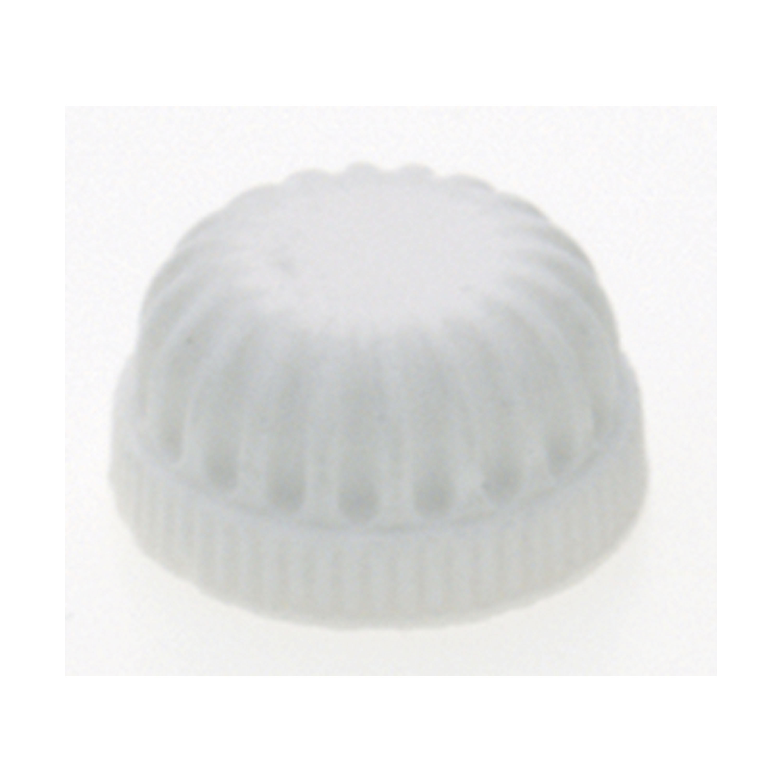 1/8 PLASTIC KNOB WHITE - 90-167
