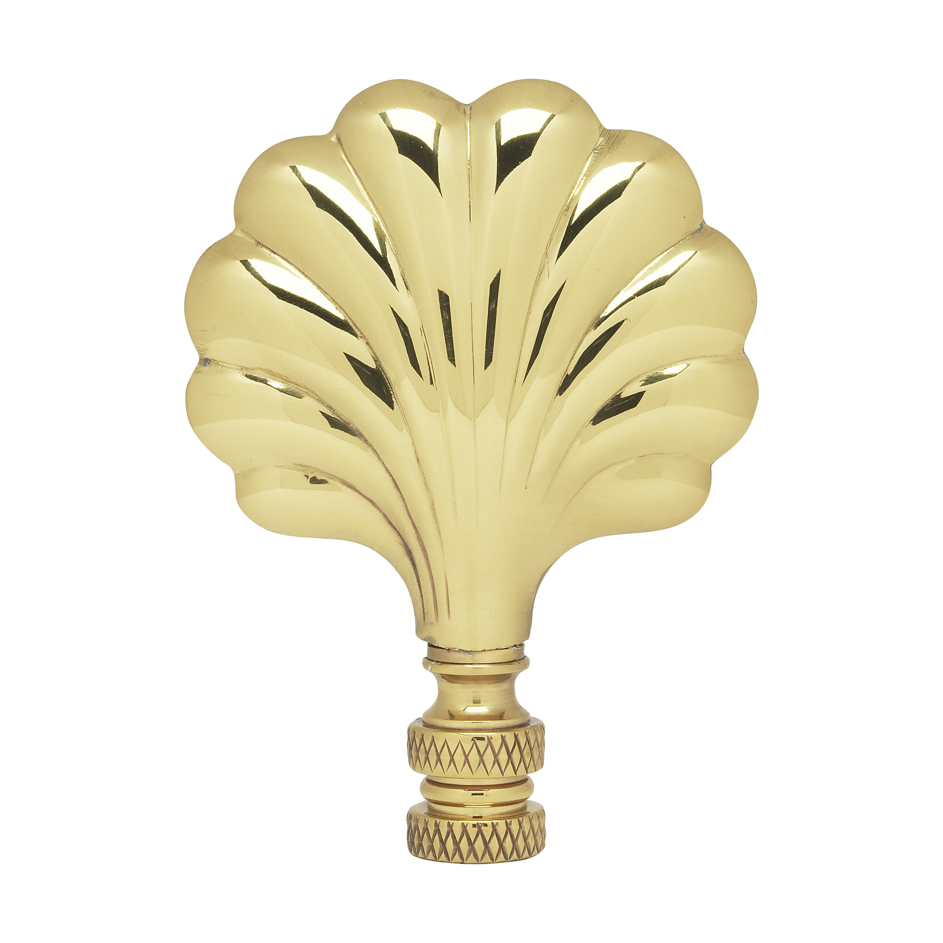 PF8107 FAN BRASS FINIAL - 90-1746