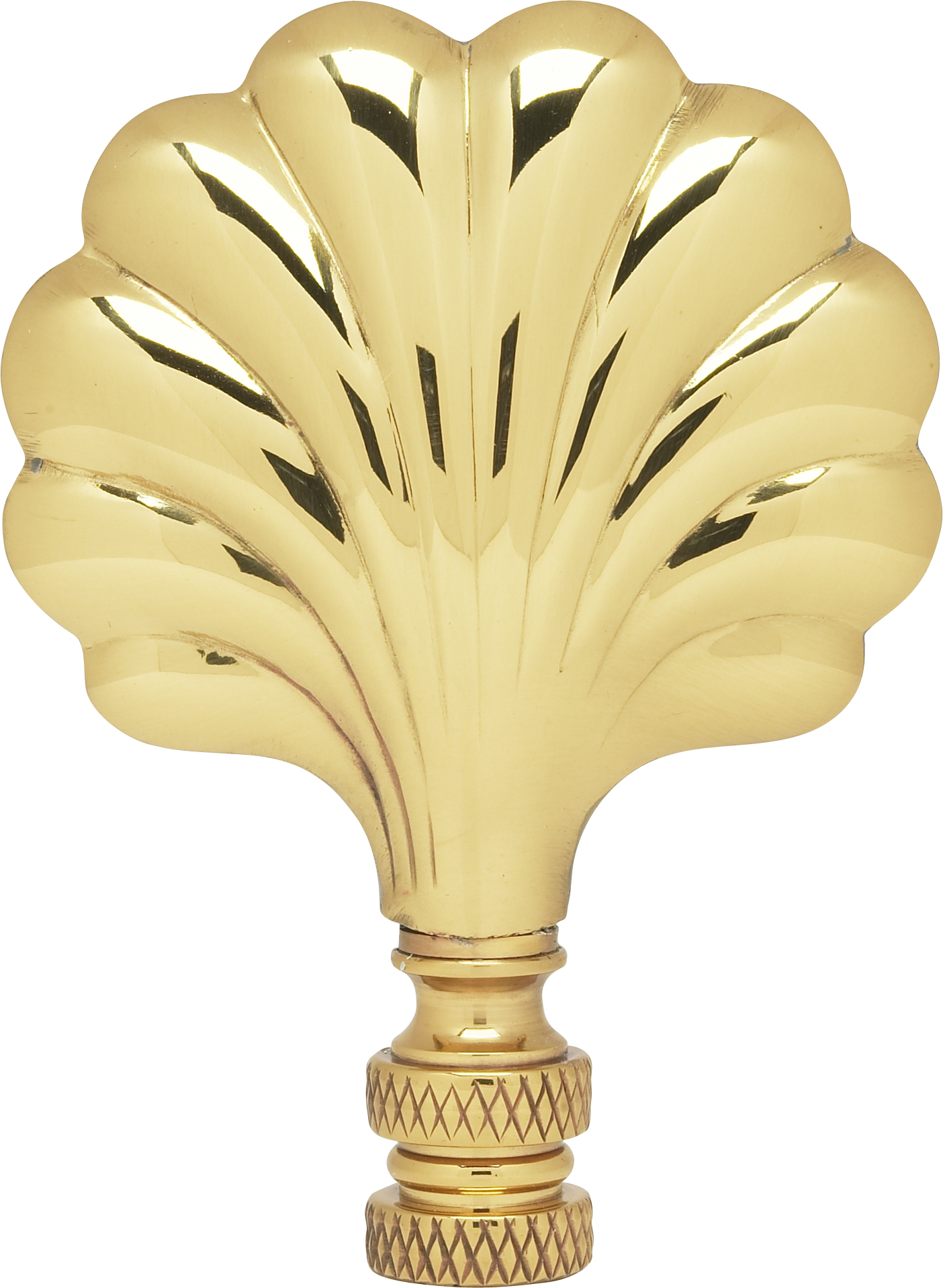 PF8107 FAN BRASS FINIAL - 90-1746