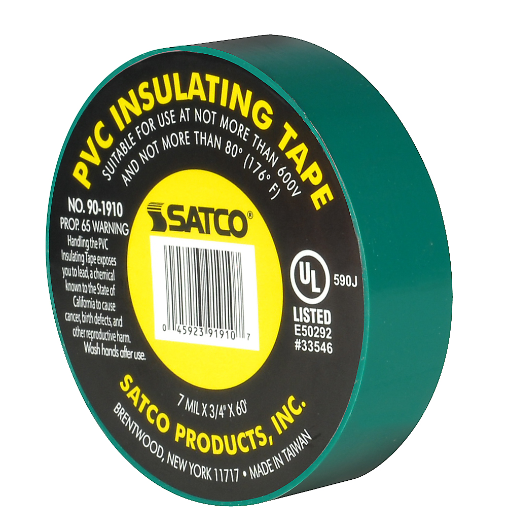 GREEN ELEC TAPE 60 FT. 3/4" - 90-1910