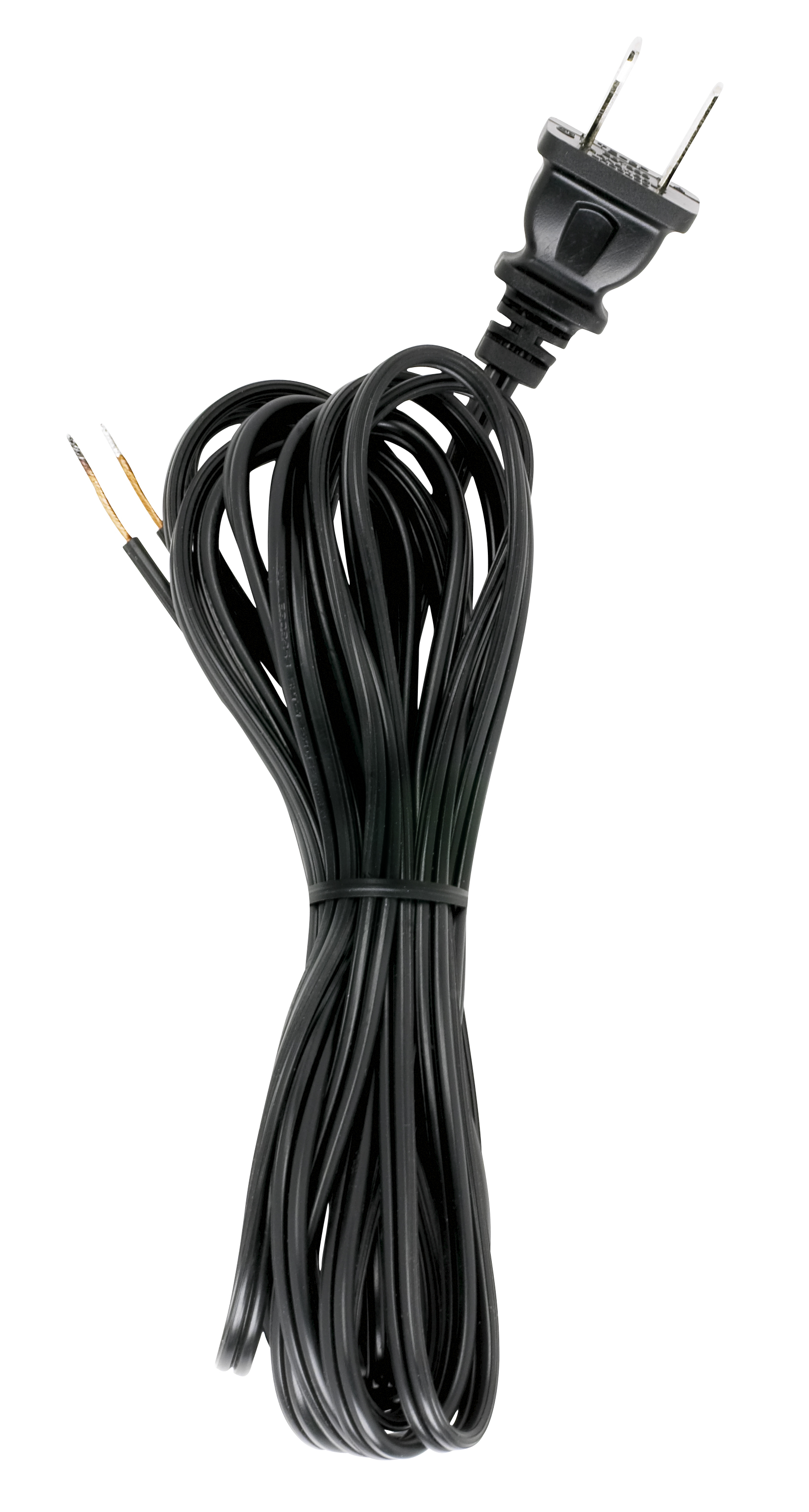12 FT BLK 18/2 SPT 1 CORD SET - 90-2034