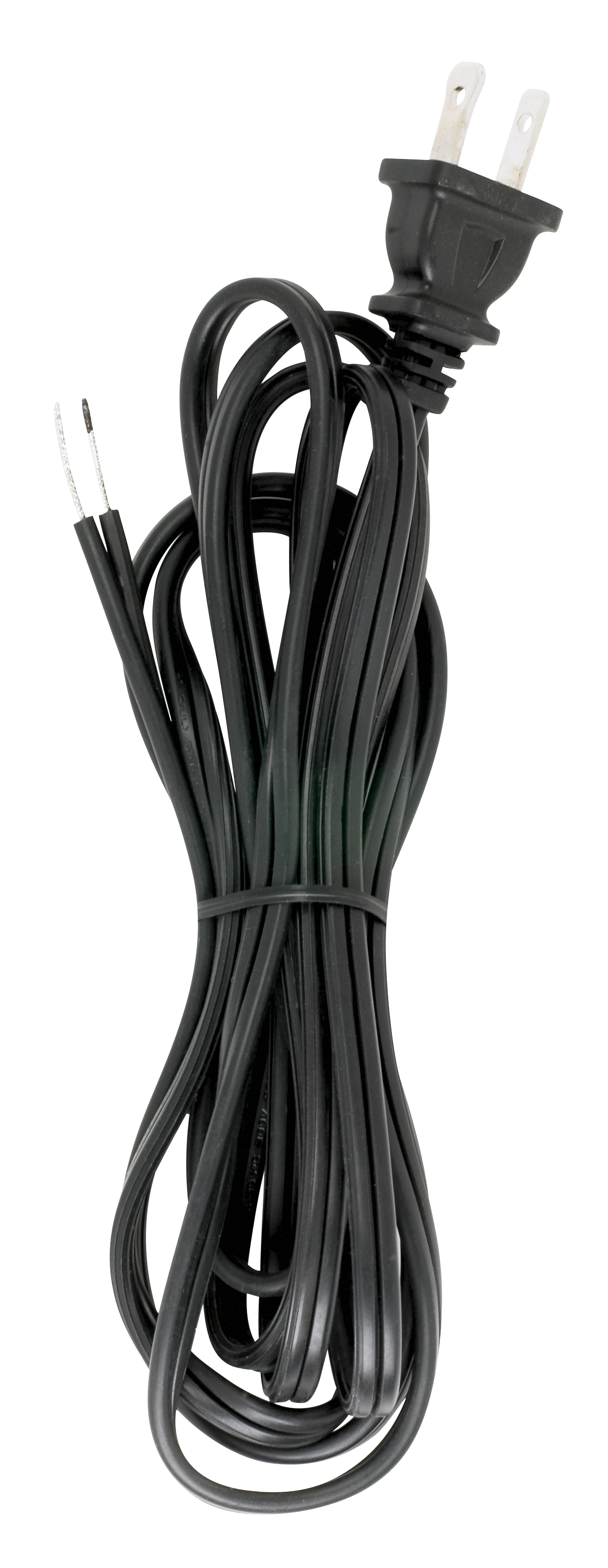 8 FT 18/2 SPT-2 BLACK CORD SET - 90-2044