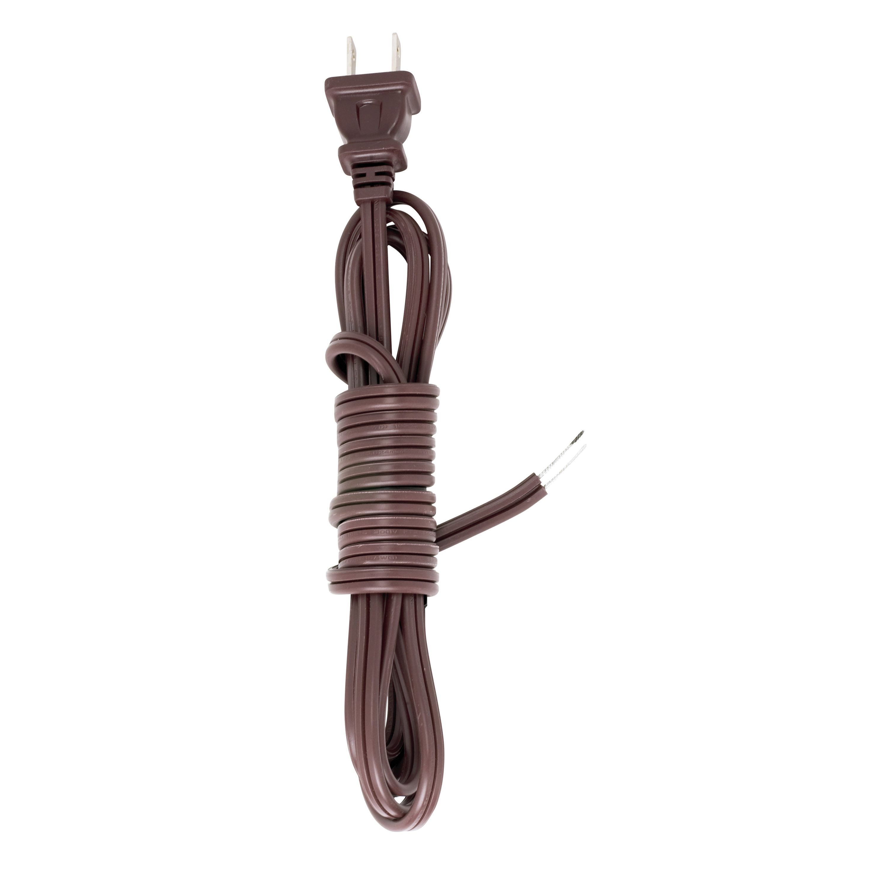 8 FT BROWN 18/2 SPT 2 FULL TIN - 90-2046