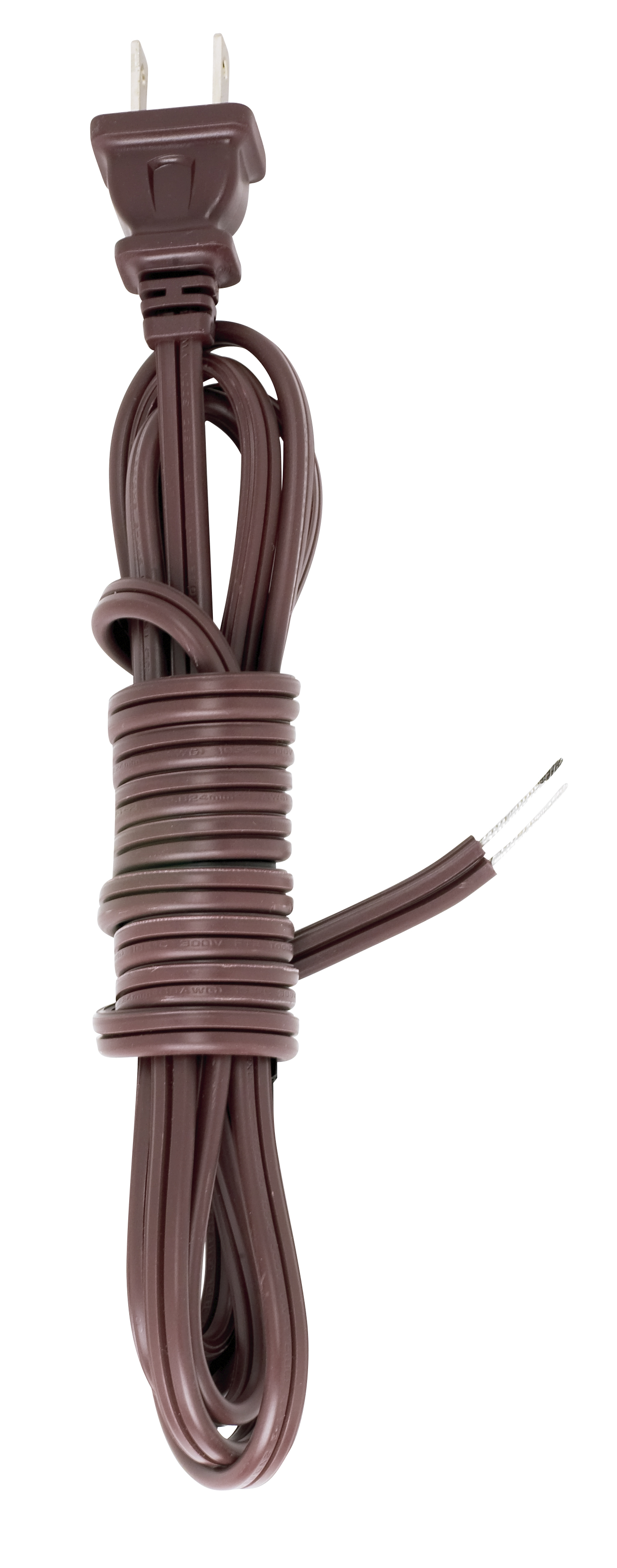 8 FT BROWN 18/2 SPT 2 FULL TIN - 90-2046