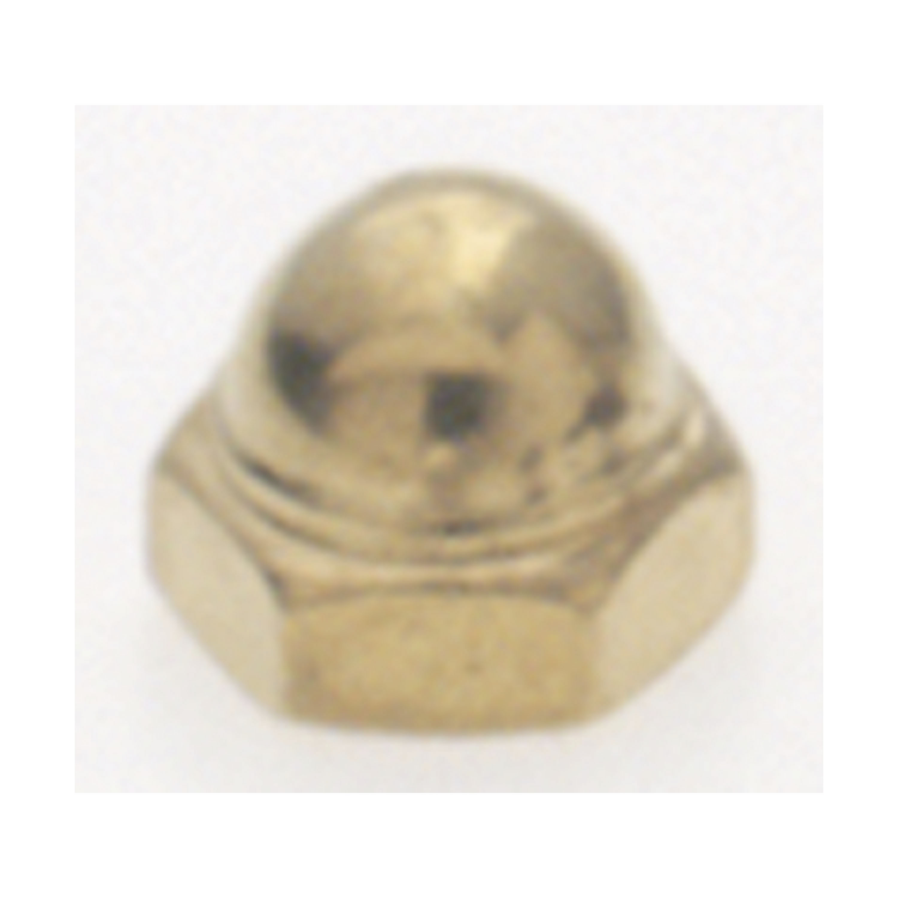 8/32 CAP NUT BRASS PLTD - 90-208