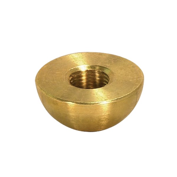 1 1/4" BRASS HALF BALL UNF 1/8 - 90-2099