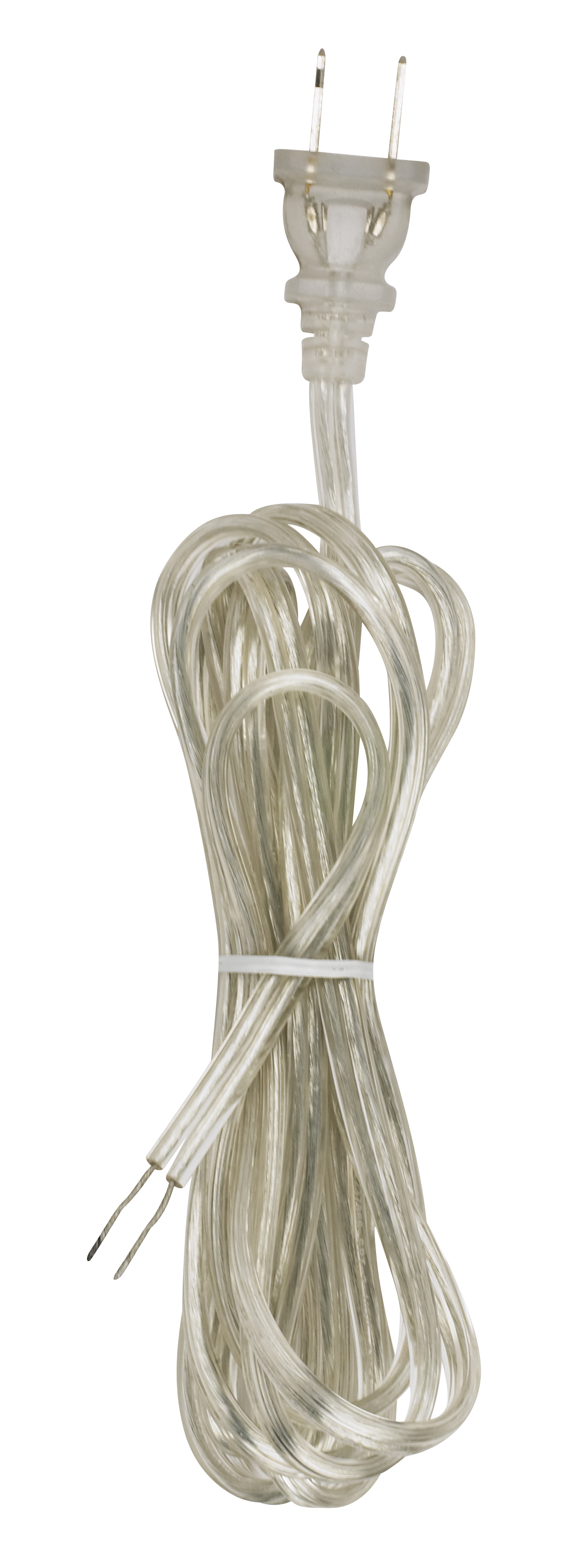 9 FT. SILVER CORD SET 18/2 SPT - 90-2101