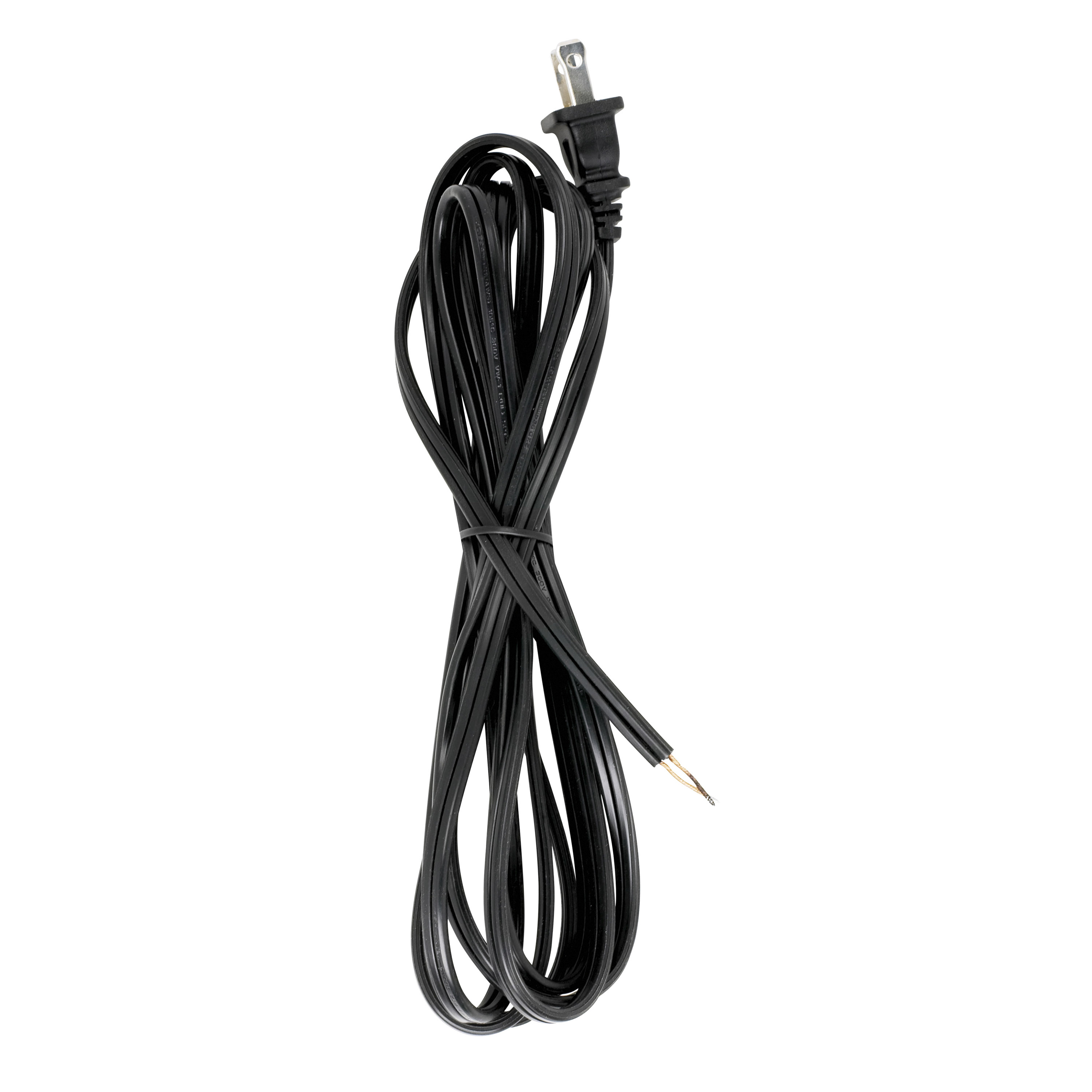 10 FT. BLACK 18/2 SPT-2 - 90-2185