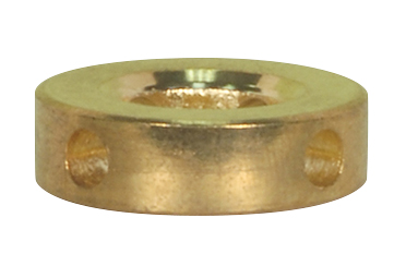 4 HOLE BRASS FINISH SHADE RING - 90-2457