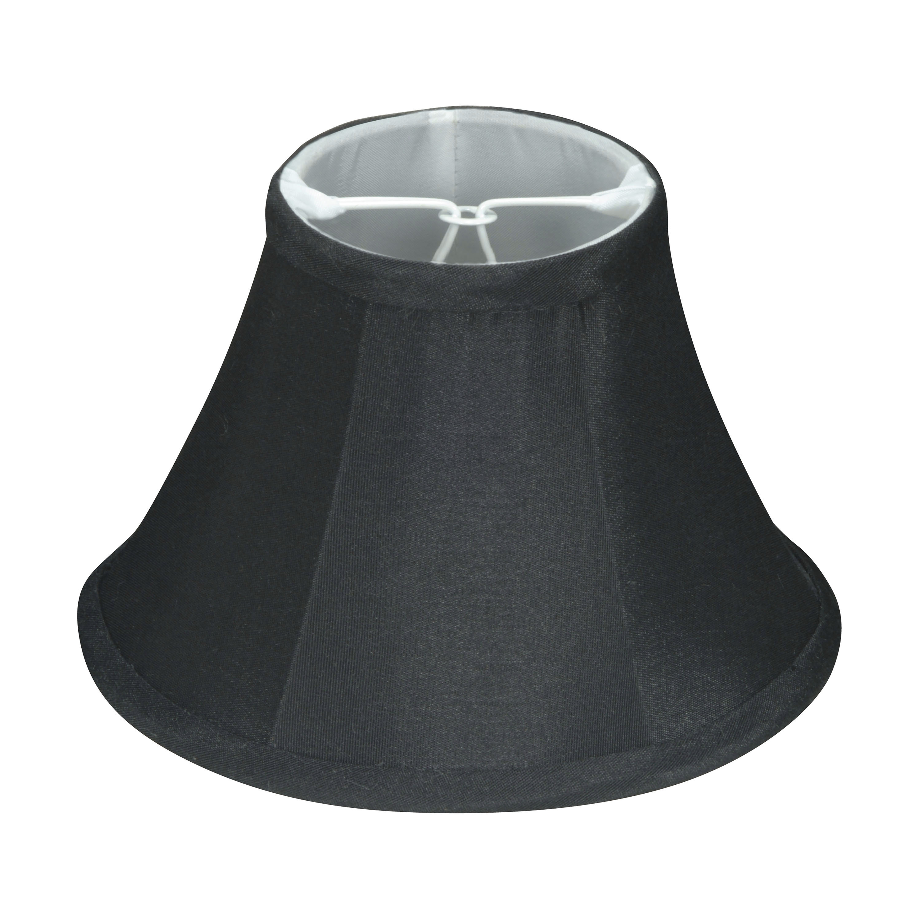 BLACK LINEN CLIP ON SHADE - 90-2485