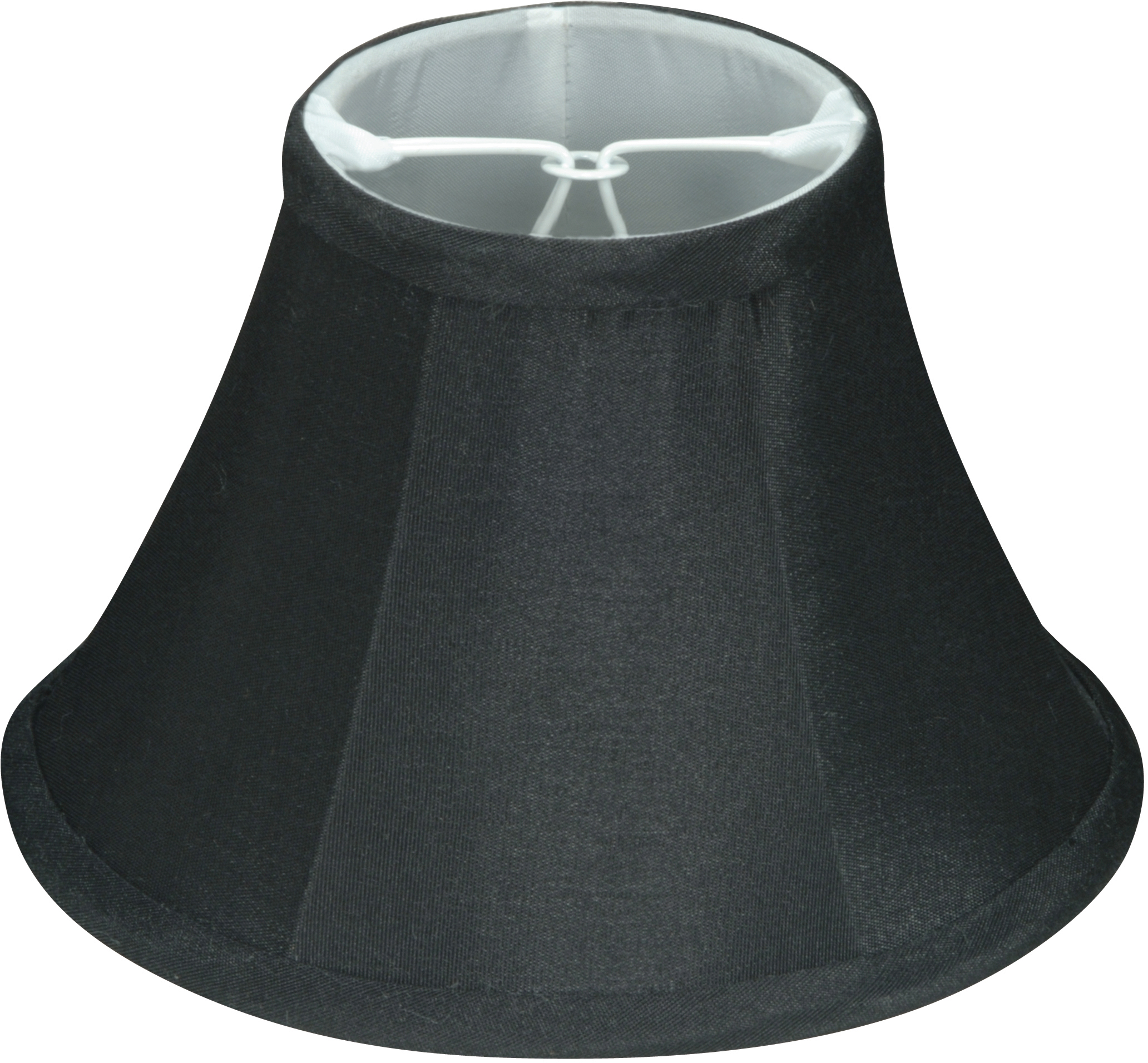 BLACK LINEN CLIP ON SHADE - 90-2485