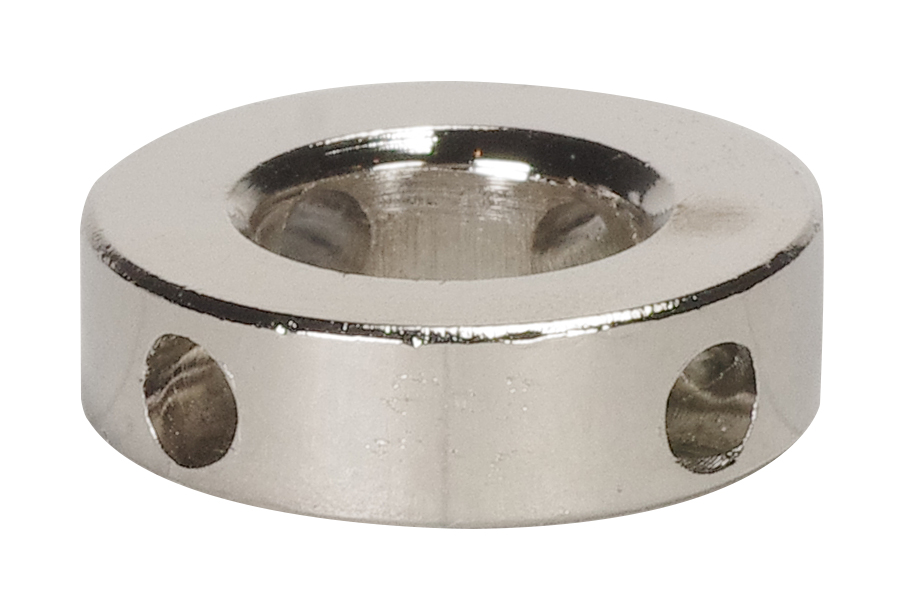 3 HOLE NICKEL FINISH SHADE - 90-2533