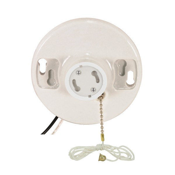 GU24 PULL CHAIN POR. CEILING - 90-2582