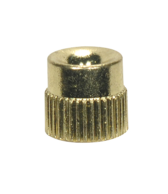 BRASS KNURL NUT FOR 90/704 - 90-2585