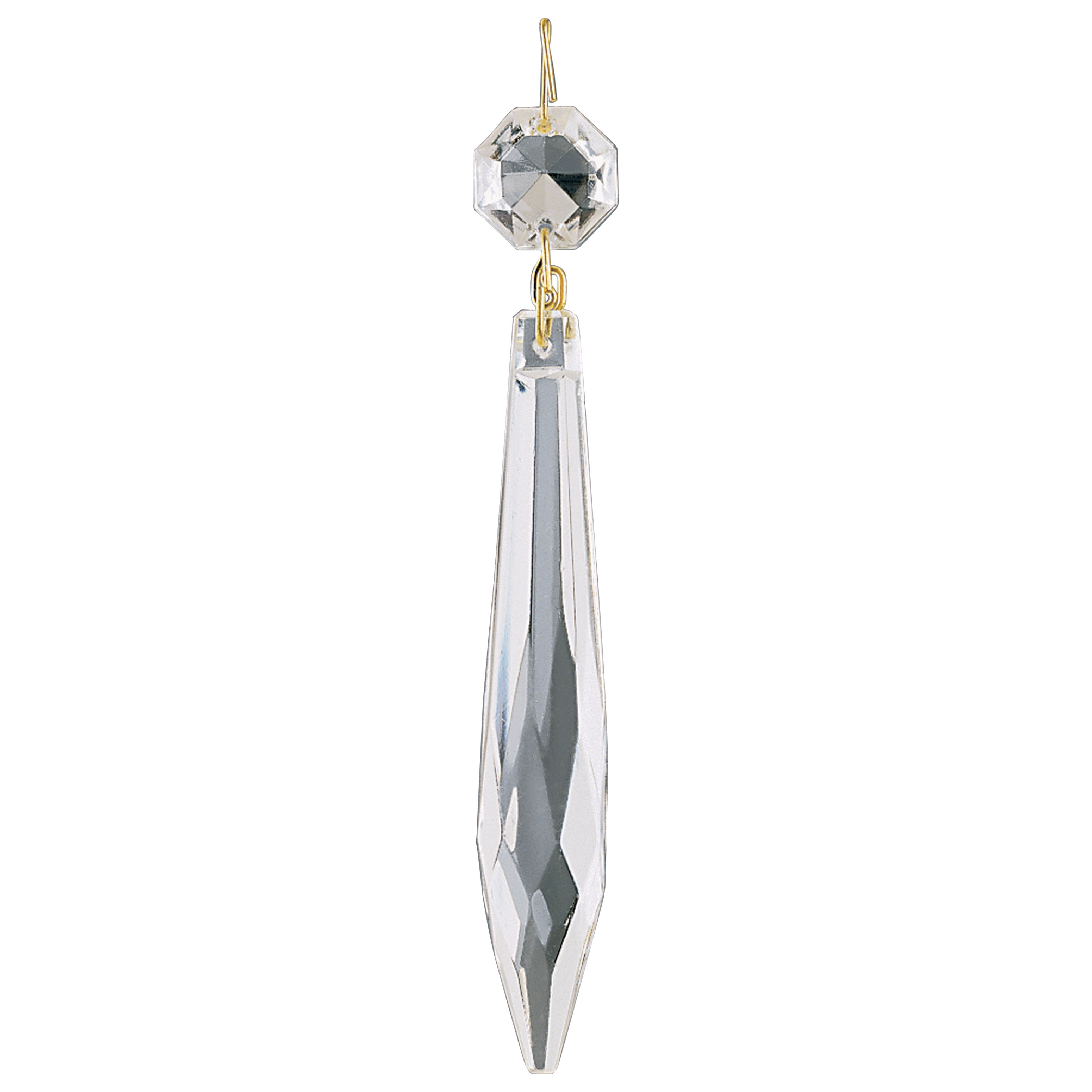 3" CLEAR "U" DROP - 90-312