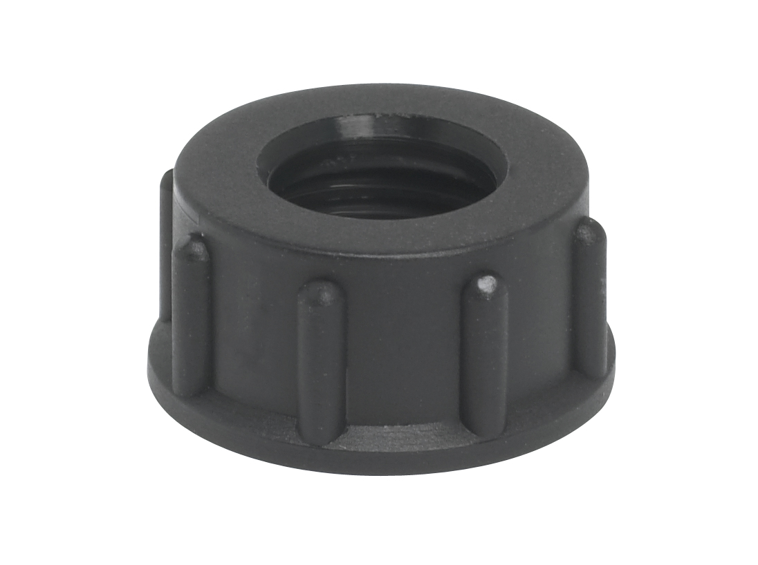 1/8 FEMALE BLACK BUSHING - 90-322